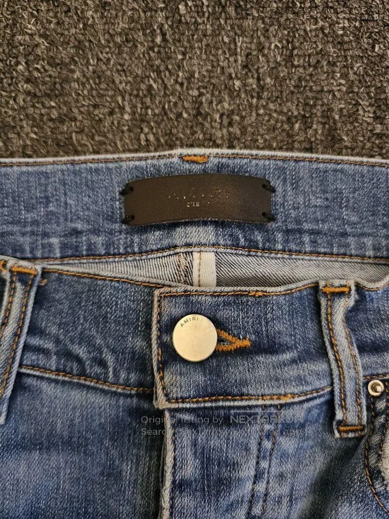 Amiri Amiri Distressed Denim Jeans. Size US 33 - 5 Thumbnail