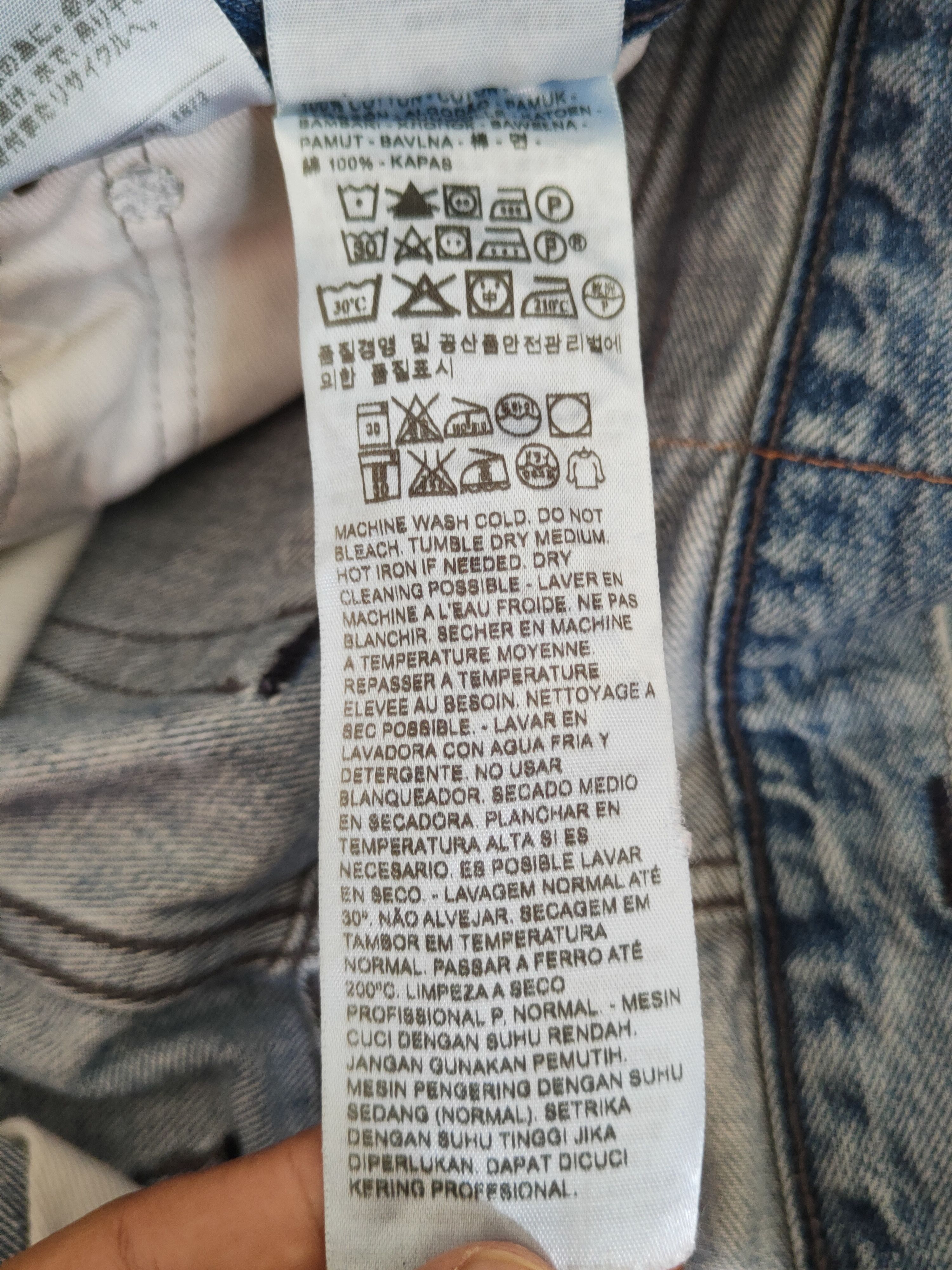 Levi's Levi's Blue Faded vintage Denim Pants #S1374 Size US 32 / EU 48 - 18 Thumbnail