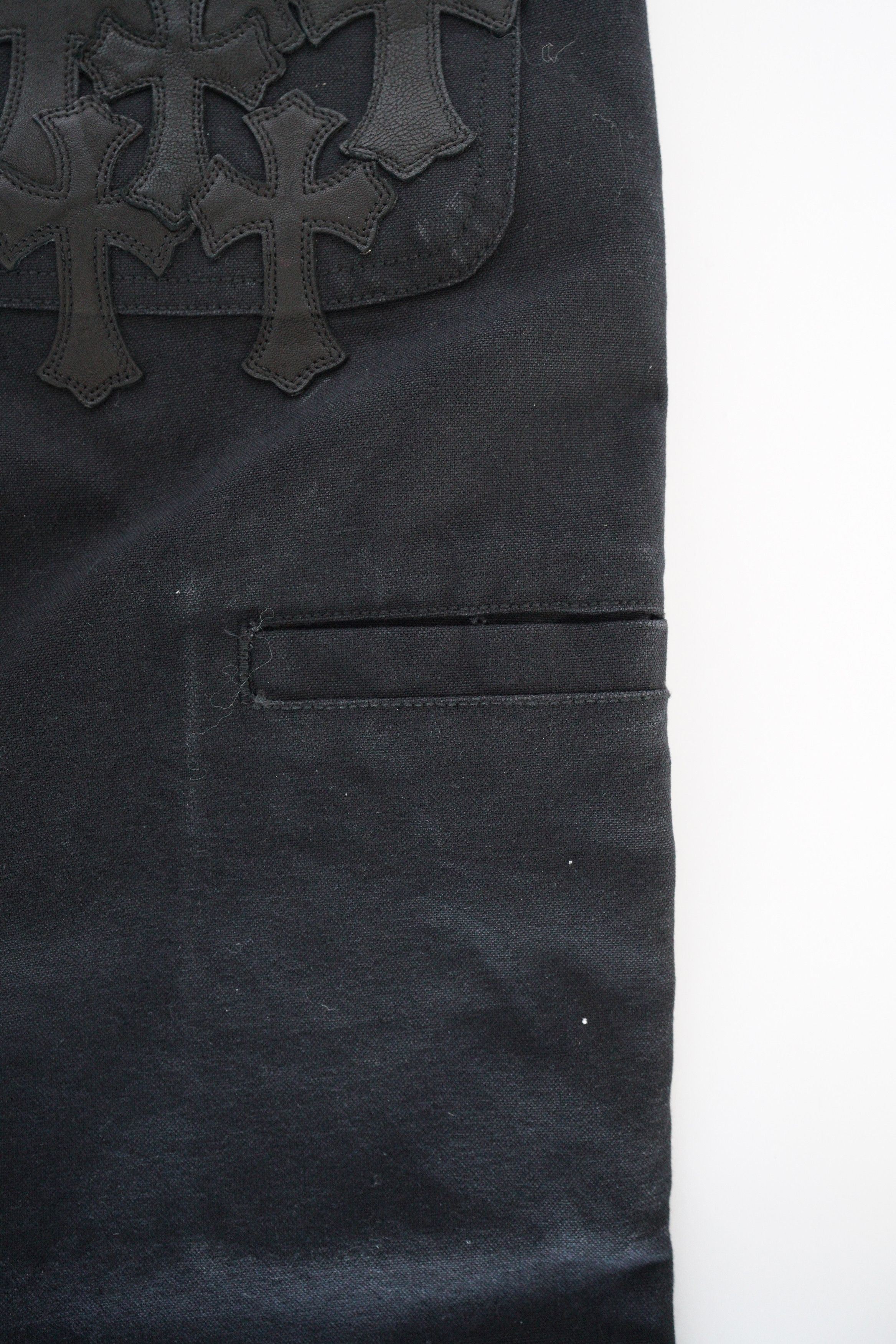 Chrome Hearts Chrome Hearts Cross Patch Double Knee Carpenter Pants - 34 Size US 34 / EU 50 - 16 Thumbnail