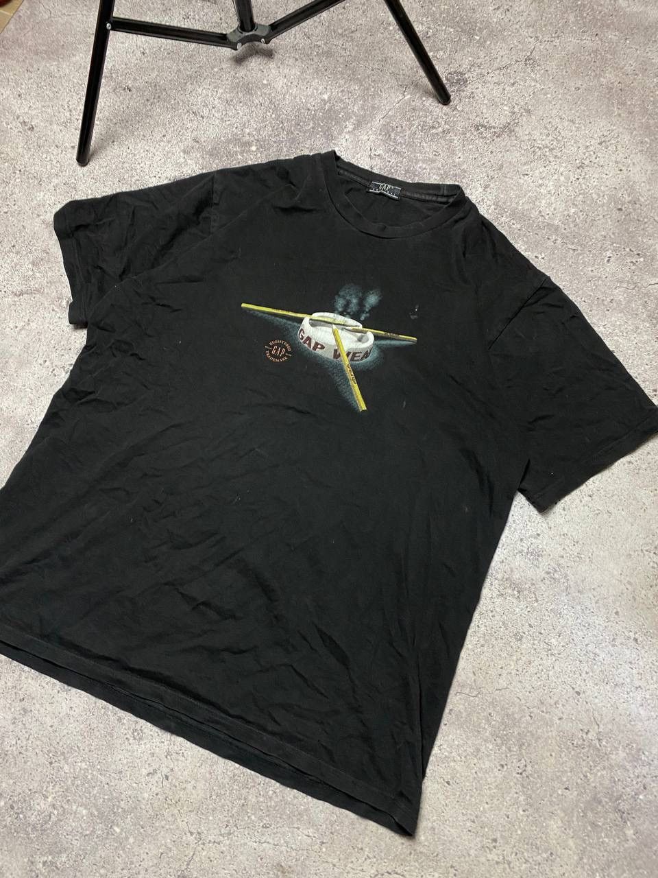 Gap × Vintage RARE VINTAGE 90’S GAP RELAX WEAR T-SHIRT BIG LOGO Y2K Size US L / EU 52-54 / 3 - 3 Thumbnail