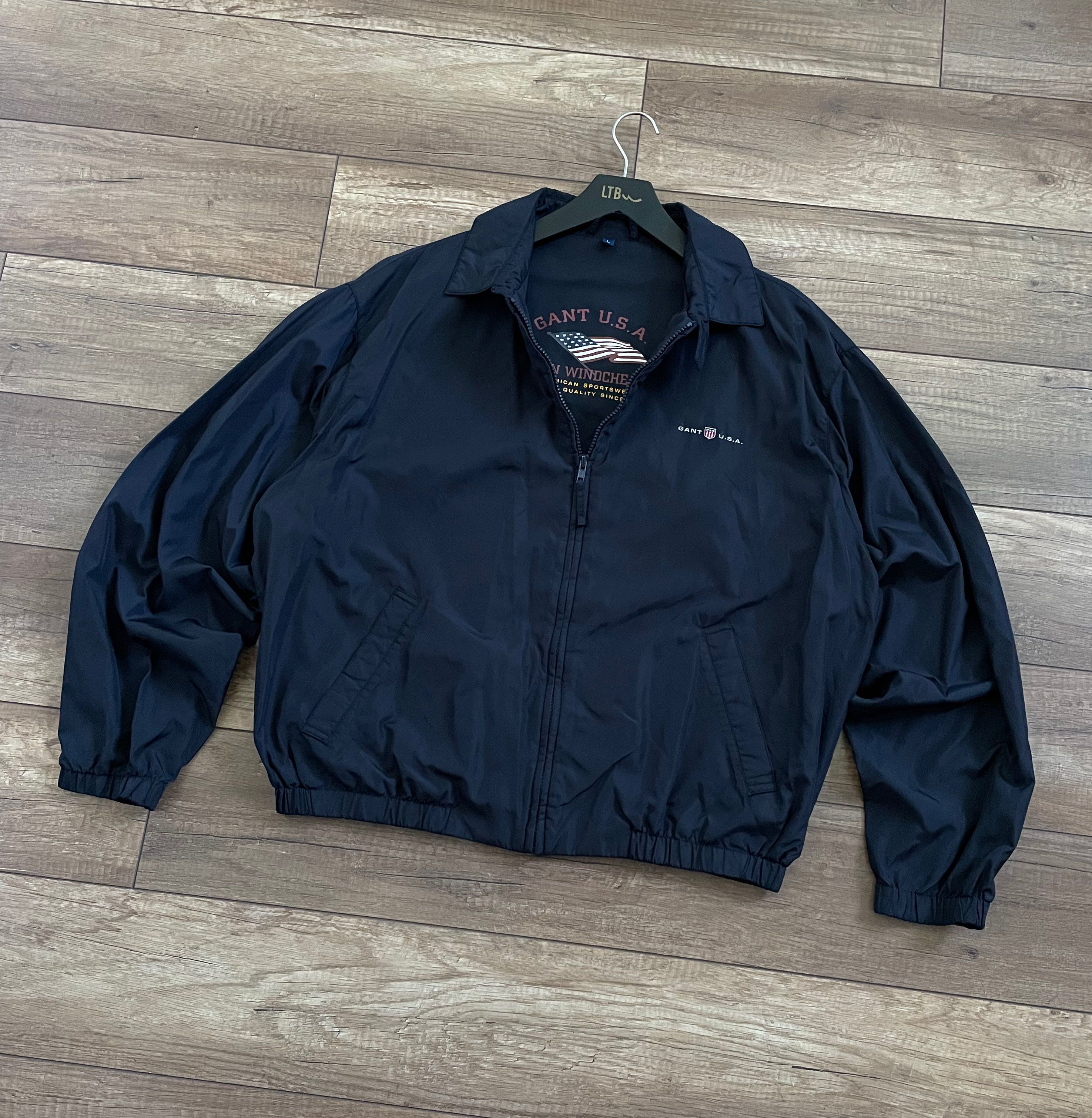 Gant Gant Nylon Blue Navy Jacket Bomber Size US L / EU 52-54 / 3 - 2 Thumbnail