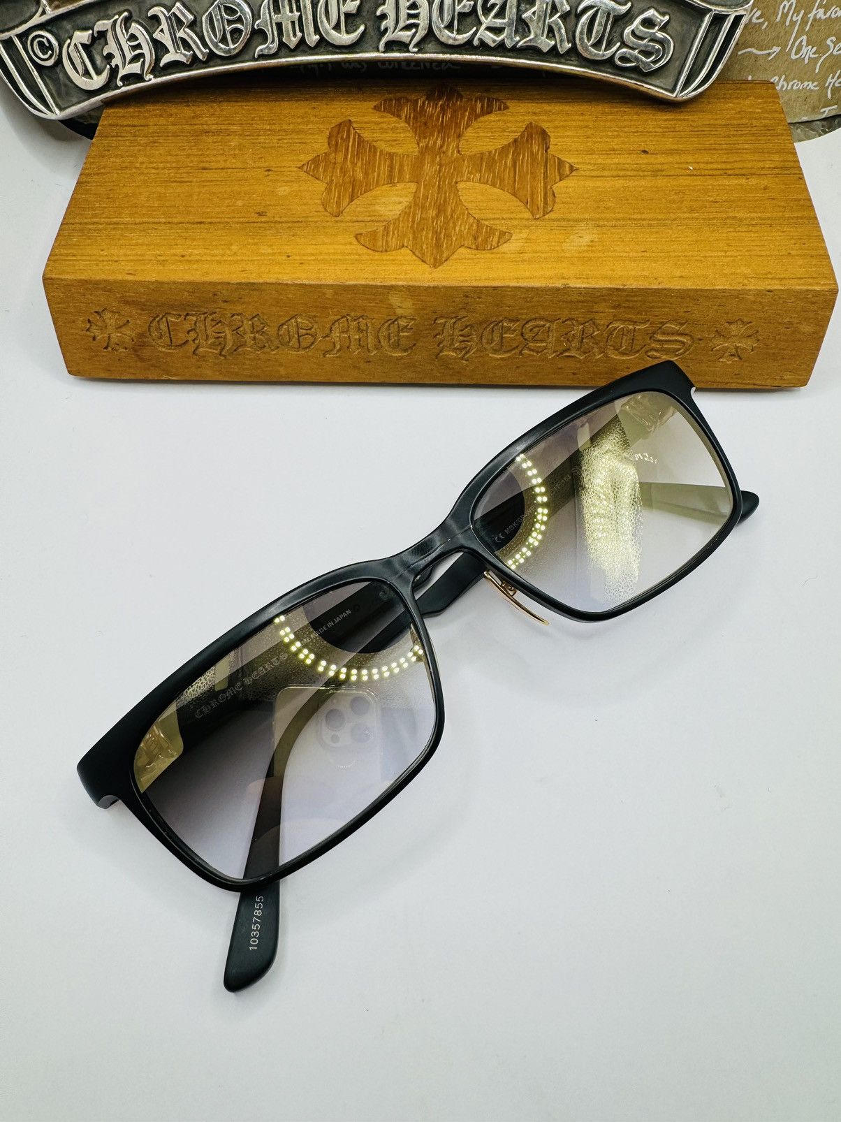 Chrome Hearts Chrome Hearts Slapnuts 2 Wood Sunglasses | Grailed