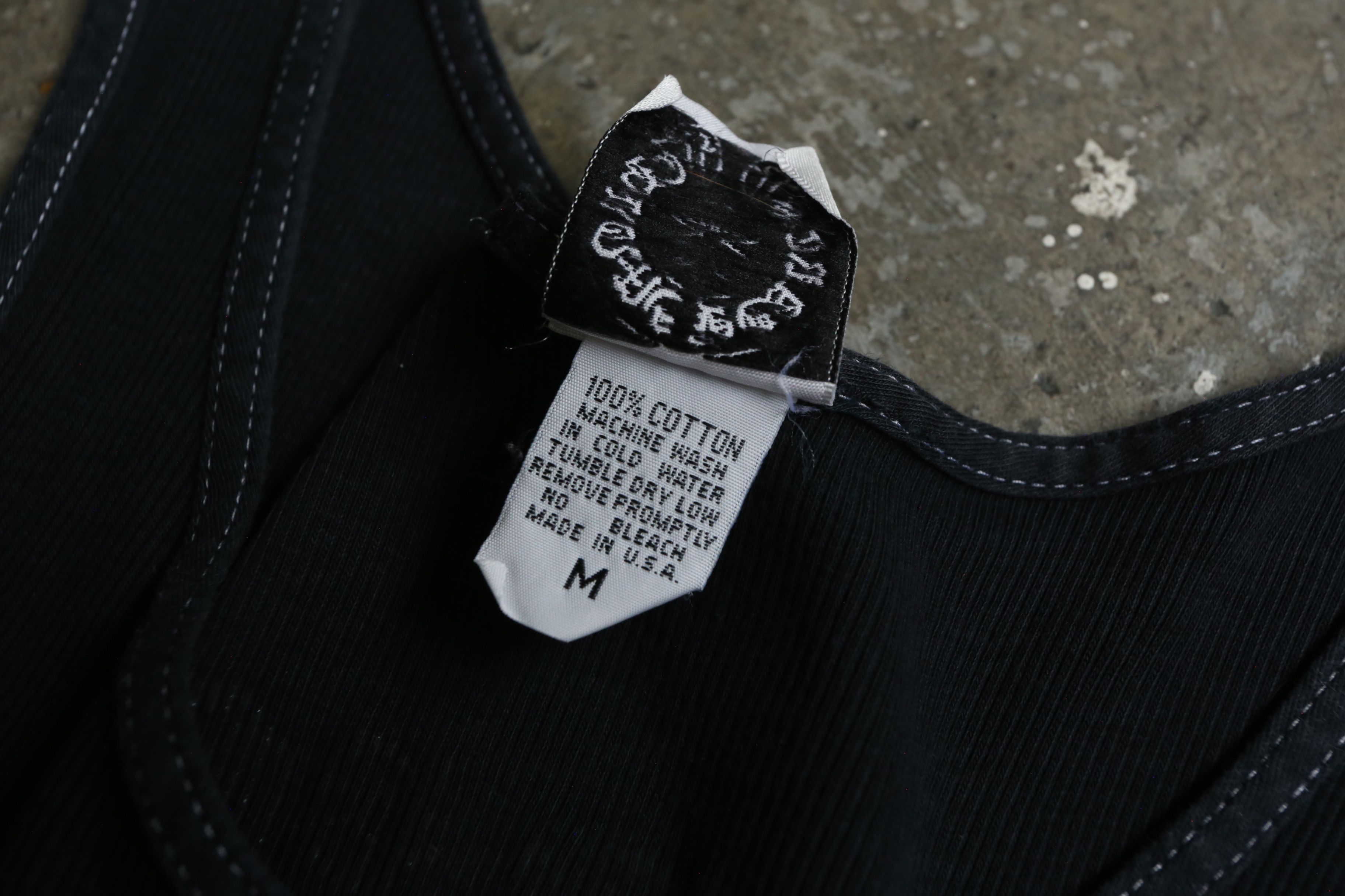 Chrome Hearts Chrome Hearts - "Fuck You" Celtic Cross Ribbed Tank Top Size US M / EU 48-50 / 2 - 7 Thumbnail