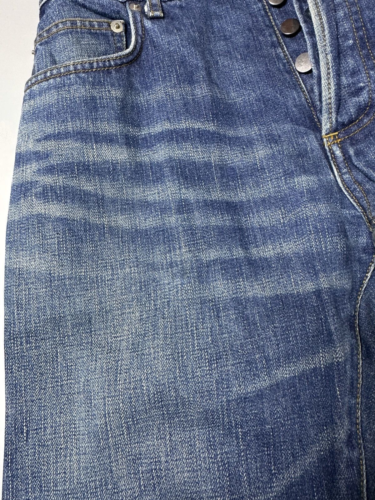 Dior × Hedi Slimane Dior — Hedi Slimane — Clawmark Denim / Altered & Resized Size US 33 - 10 Thumbnail