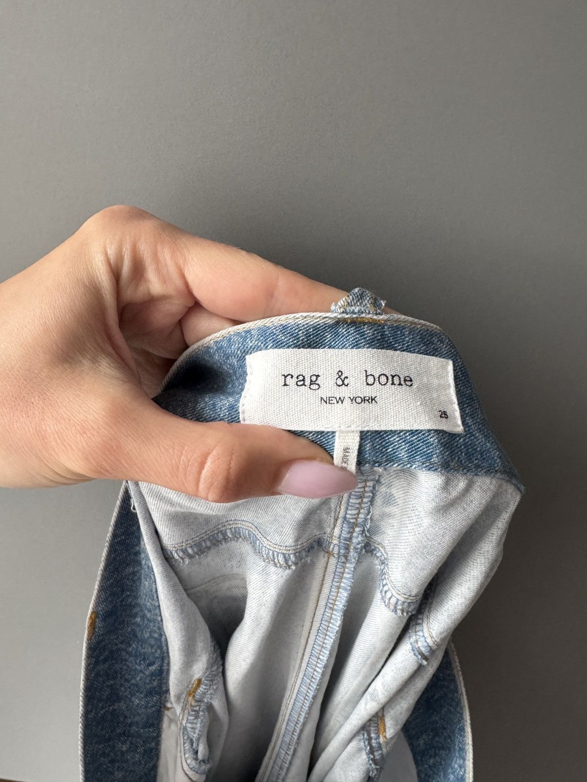 Rag & Bone Rag & Bone Trompe L’oeil Flowy Wide Leg Illusion Jeans Size 25" / US 0 / IT 36 - 7 Thumbnail