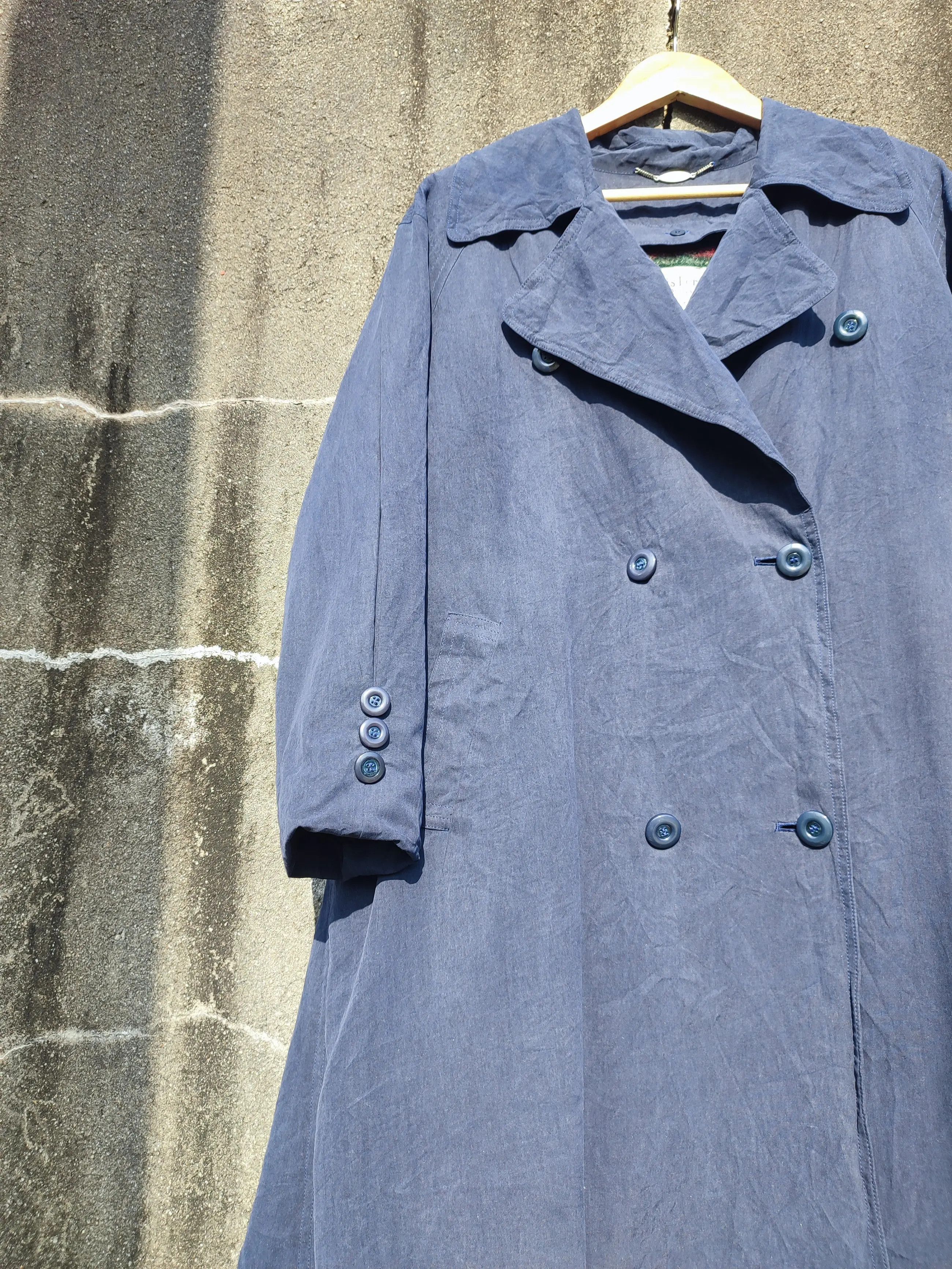 Louis Feraud Vintage Louis Féraud Paris DoubleBreasted Flared Trench Coat Size XL / US 12-14 / IT 48-50 - 6 Thumbnail