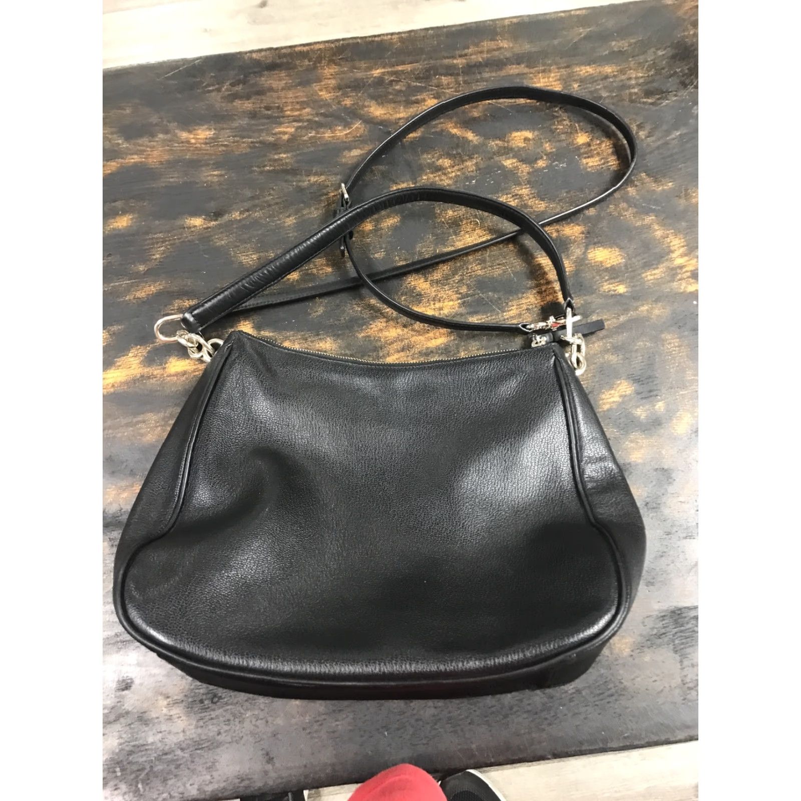 Vintage VINTAGE Kate Spade Large Robinson Lane Chantel Leather Top Handle/ Shoulder Bag In BLK Size L / US 10 / IT 46 - 3 Thumbnail