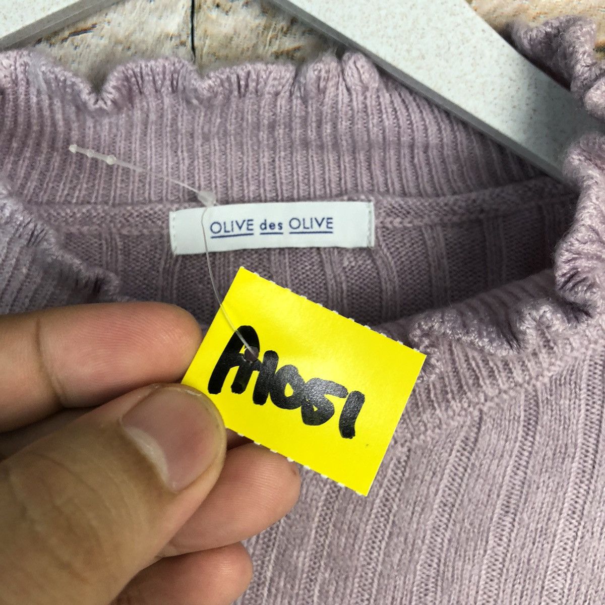 Homespun Knitwear × Japanese Brand Olive Des Olive Purple Knitwear #A1051 Size S / US 4 / IT 40 - 10 Thumbnail