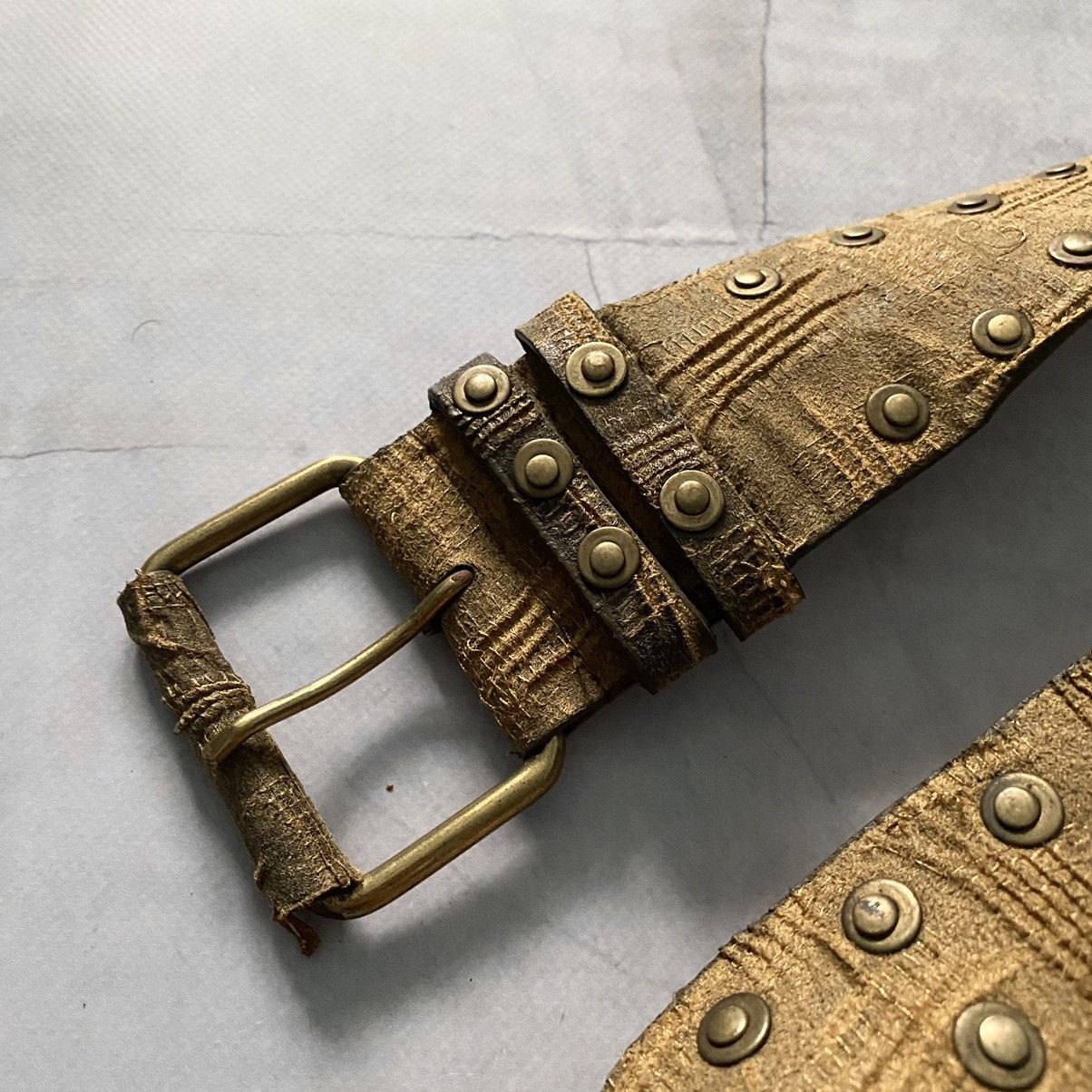 Designer Archive Histeric Glamour Style Leather Balenciaga Vibe Belt Size ONE SIZE - 2 Thumbnail