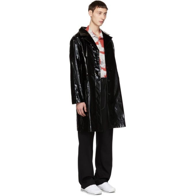 Anton Belinskiy × Designer Black Vinyl Coat Size US S / EU 44-46 / 1 - 5 Thumbnail