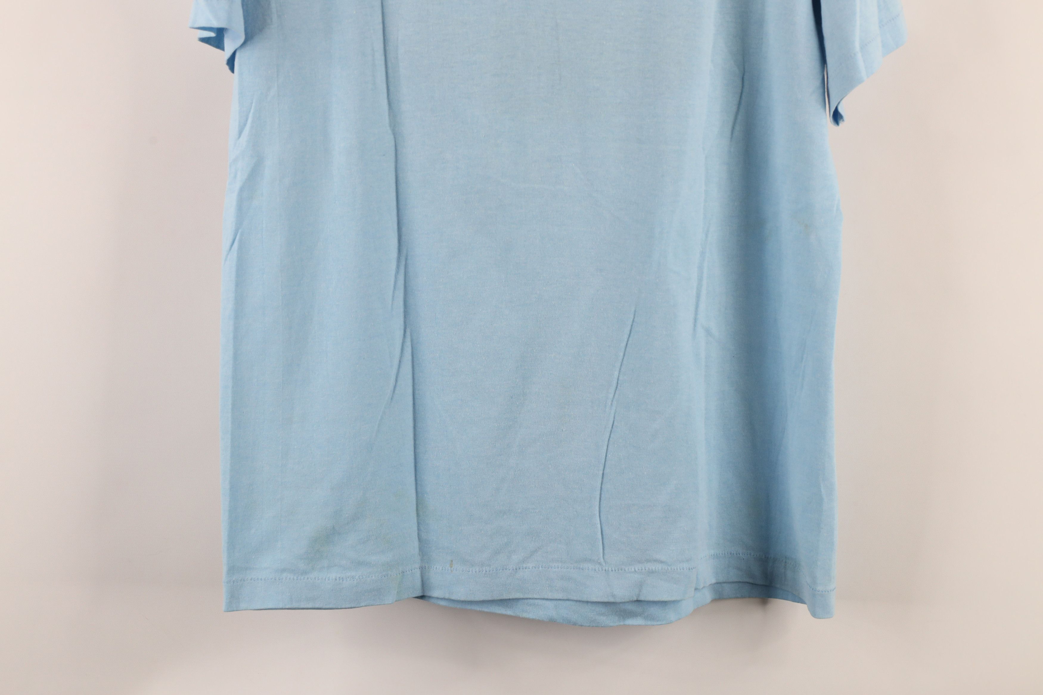 Vintage Vintage 80s Camp Frontier Short Sleeve T-Shirt Blue USA Size US L / EU 52-54 / 3 - 15 Thumbnail