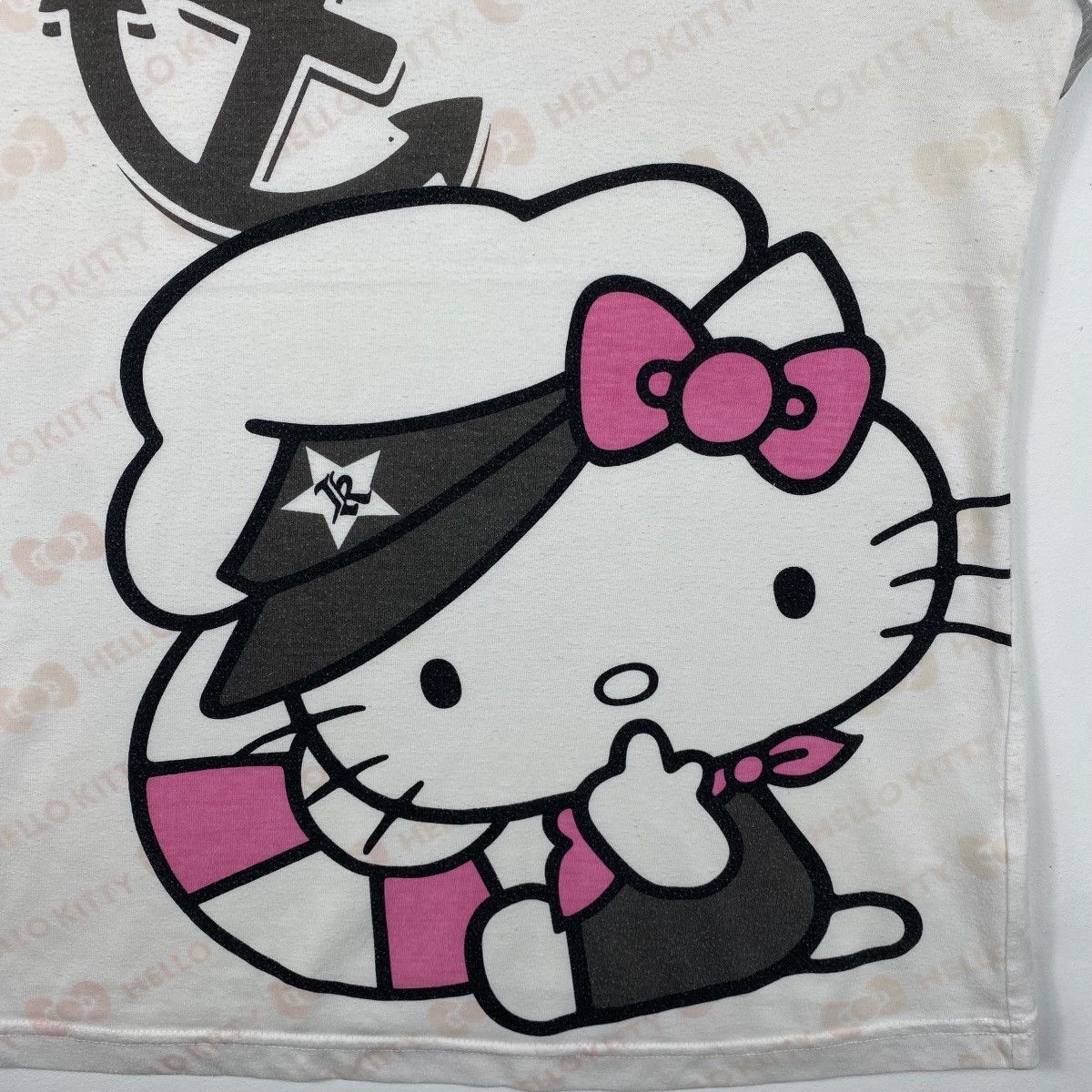 Cartoon Network × Vintage Women HELLO KITTY Japanese Animated Cartoon Graphic Tee Size L / US 10 / IT 46 - 2 Thumbnail