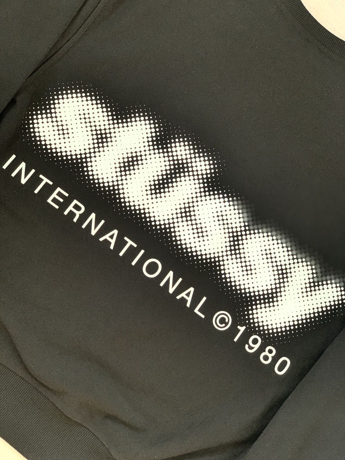 Stussy Stussy Blur Crewneck Black - Size L Size US L / EU 52-54 / 3 - 4 Thumbnail