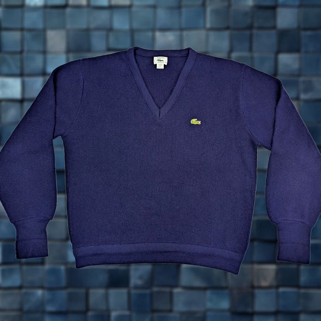Lacoste VINTAGE Lacoste Pullover Sweater Shirt? (Note: Original title must be reorganized per rules; this line is not the final output.) Size US L / EU 52-54 / 3 - 1 Thumbnail