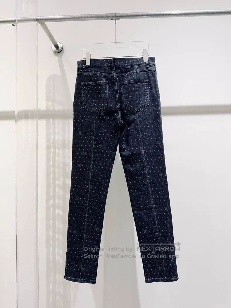 Chanel Chanel 23P full print double c jeans Size 25" / US 0 / IT 36 - 6 Thumbnail