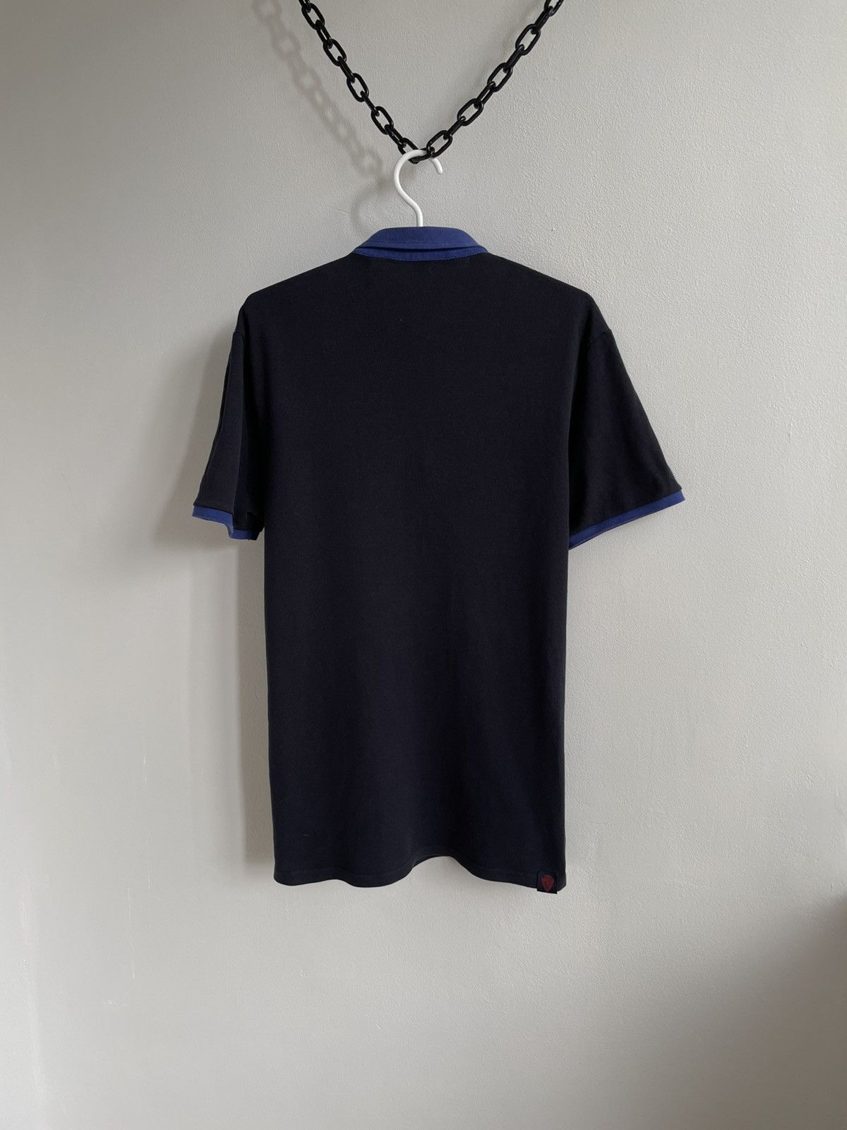 Gucci Gucci Cotton Black Polo Shirt T Shirt Tee Logo Patched Size US XXL / EU 58 / 5 - 17 Thumbnail