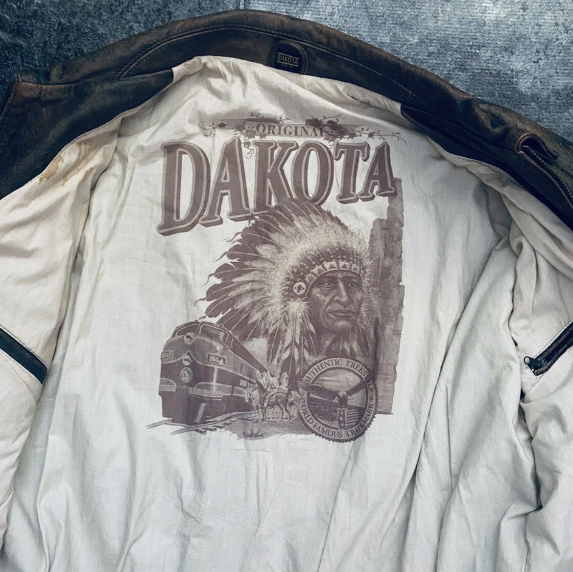 Avirex Dakota Real Leather Size US XL / EU 56 / 4 - 6 Thumbnail