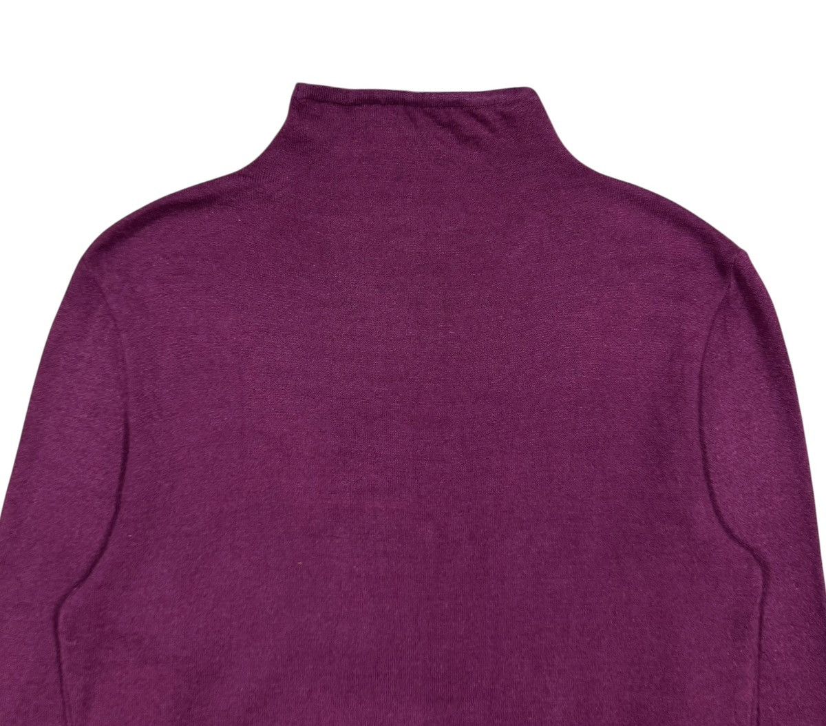 Kenzo Vtg🔥Kenzo High Neck Jumper Mohair Flowers Embossed Knitwear Size US M / EU 48-50 / 2 - 7 Thumbnail