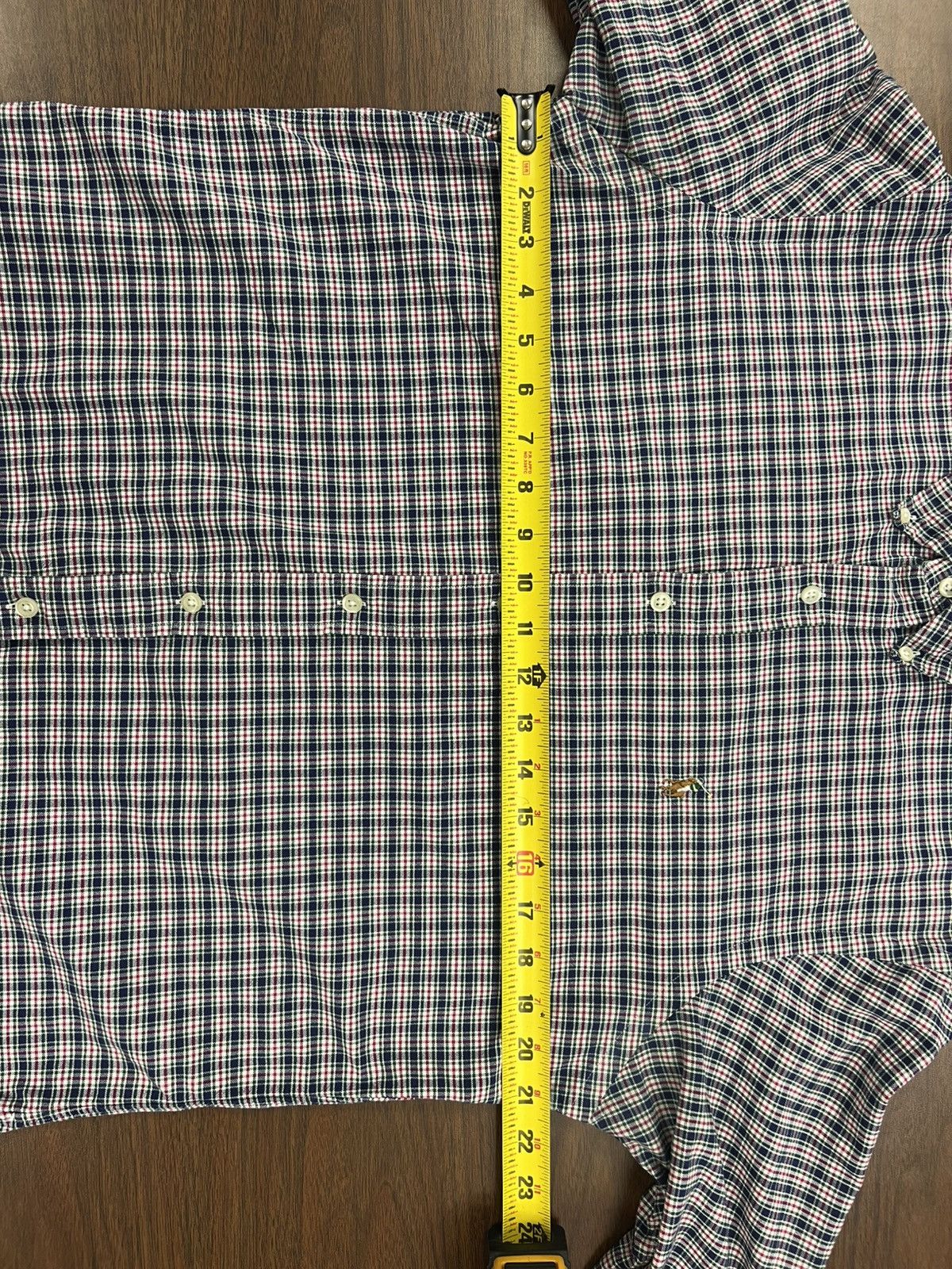 Designer × Polo Ralph Lauren × Vintage Vintage Ralph Lauren Plaid Shirt Long Sleeve Men's L Cotton Size US M / EU 48-50 / 2 - 6 Thumbnail