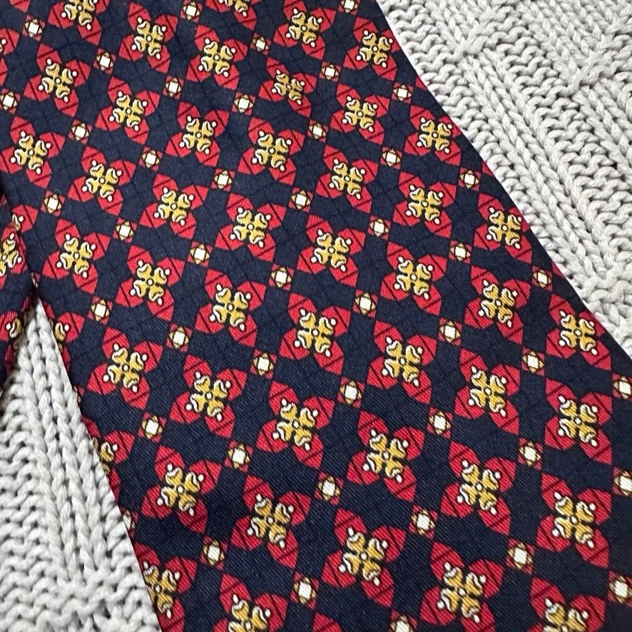 Brooks Brothers Brooks Brothers red cross pattern silk tie Size ONE SIZE - 2 Thumbnail