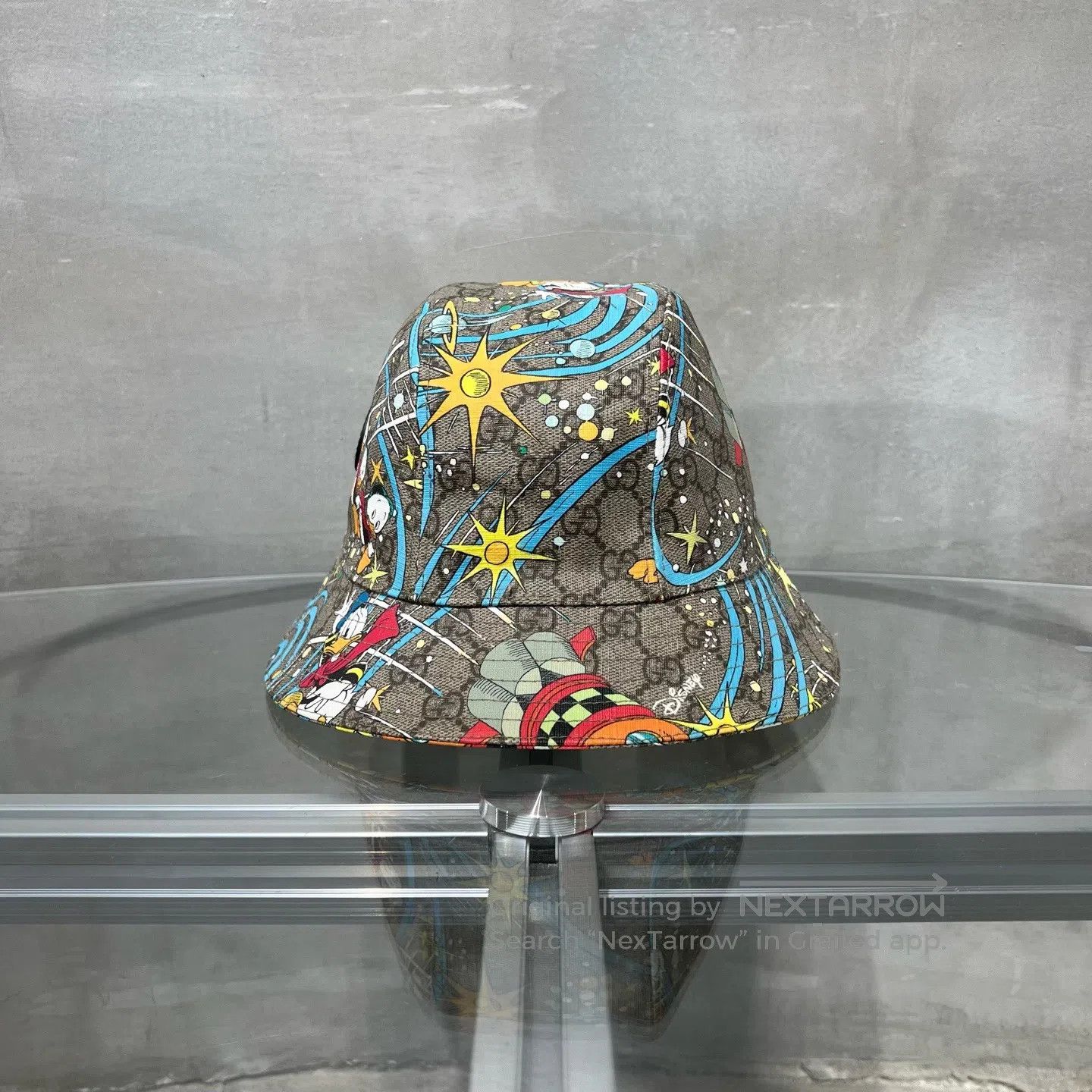 Other Guicci sizem Donald Duck's old-fashioned hat with a full pr Size ONE SIZE - 2 Thumbnail