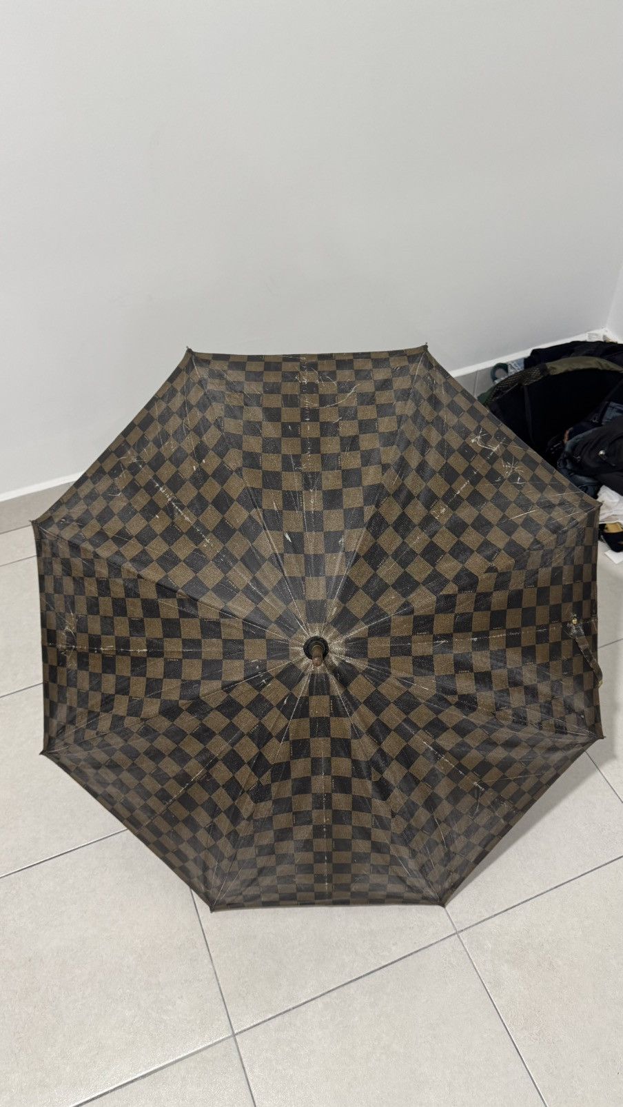 Fendi Vintage Fendi Checkered Umbrella Size ONE SIZE - 12 Thumbnail