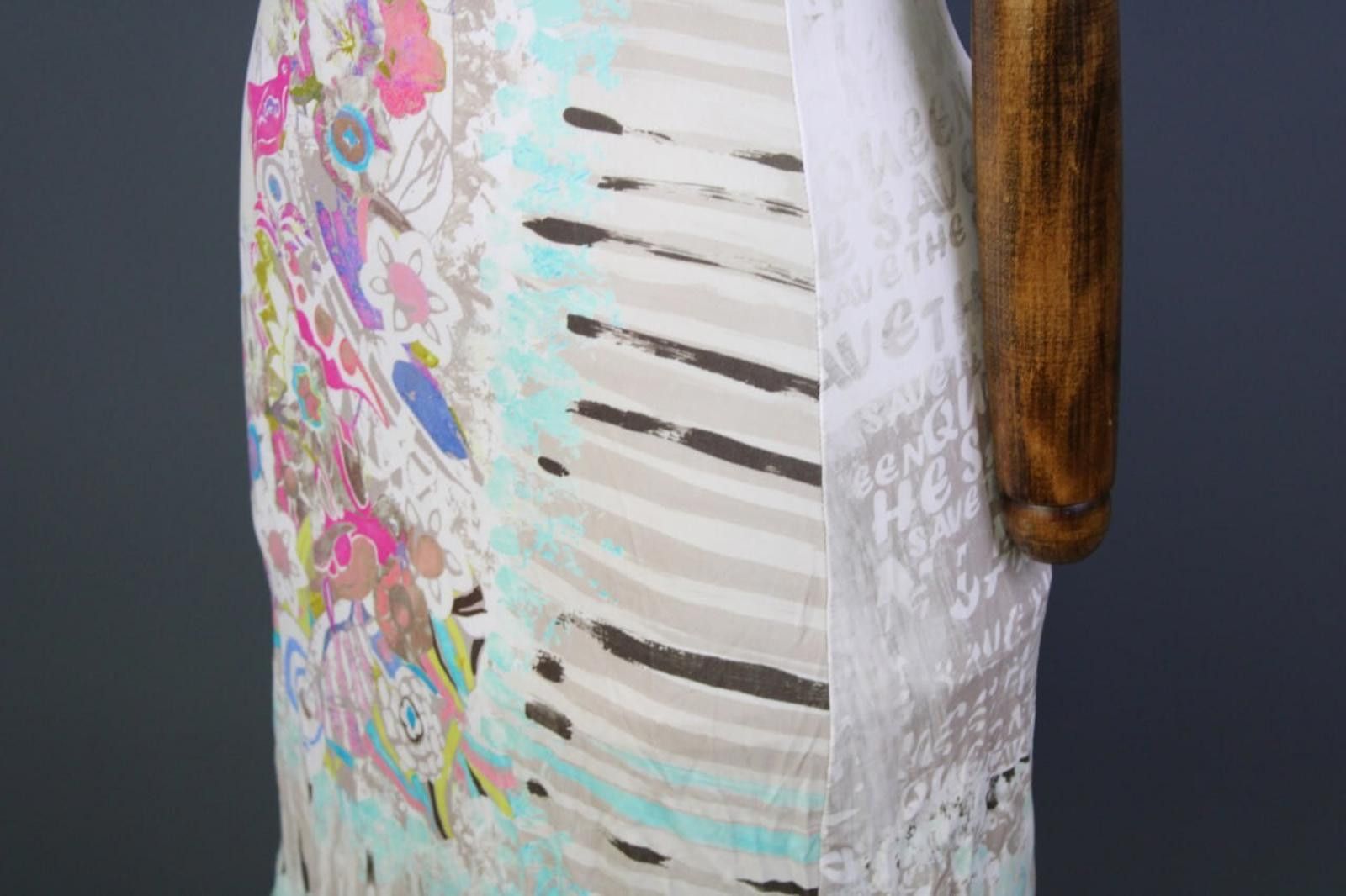 Designer Save The Queen Multicolor Floral Bodycon Dress Size L Size L / US 10 / IT 46 - 10 Thumbnail