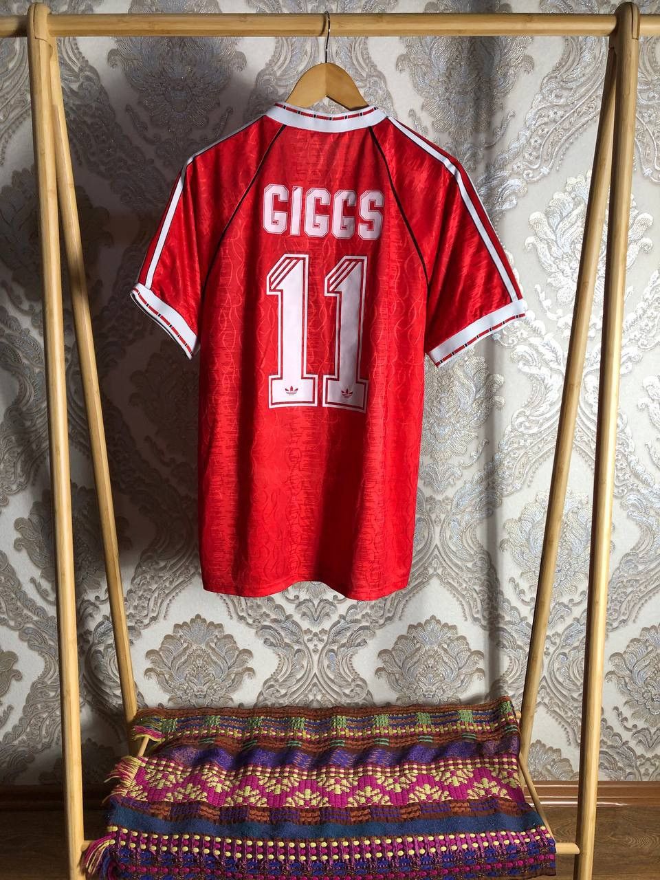 Adidas × Vintage VERY RARE ADIDAS FC MANCHESTER UNITED ENGLAND SOCCER JERSEY Size US XL / EU 56 / 4 - 1 Thumbnail