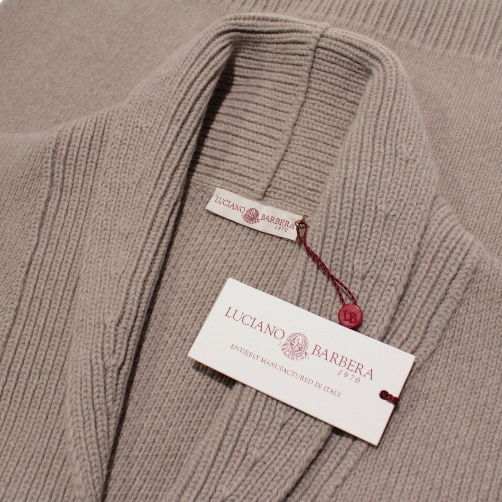 Luciano Barbera Sweater Size US M in Beige