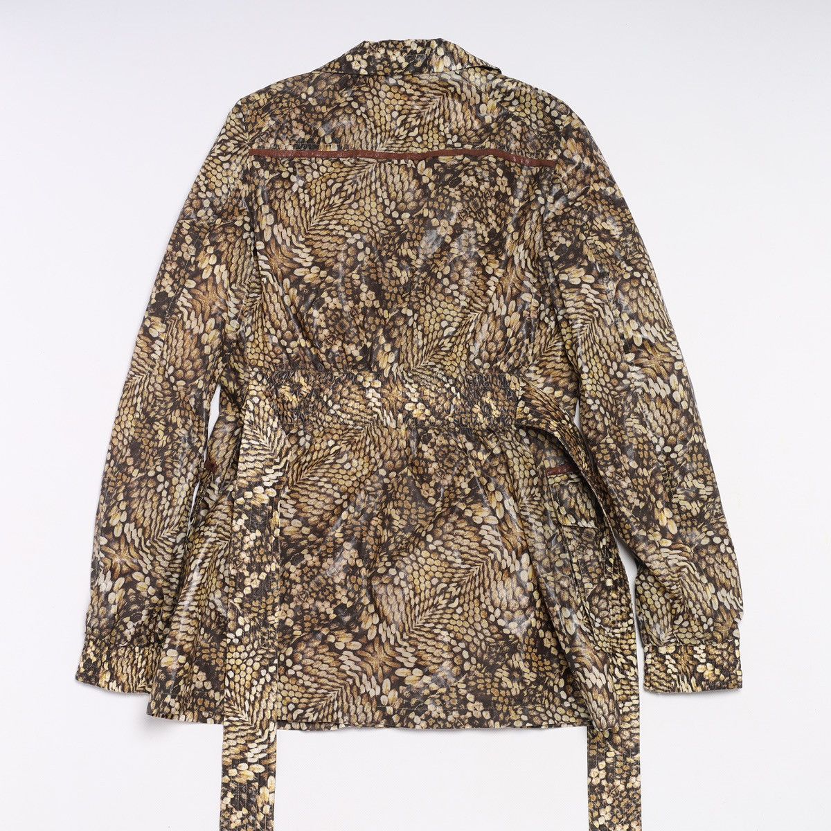 Just Cavalli Just Cavalli Roberto Nylon Light Zip Jacket Printed Pattern Size XS / US 0-2 / IT 36-38 - 11 Thumbnail