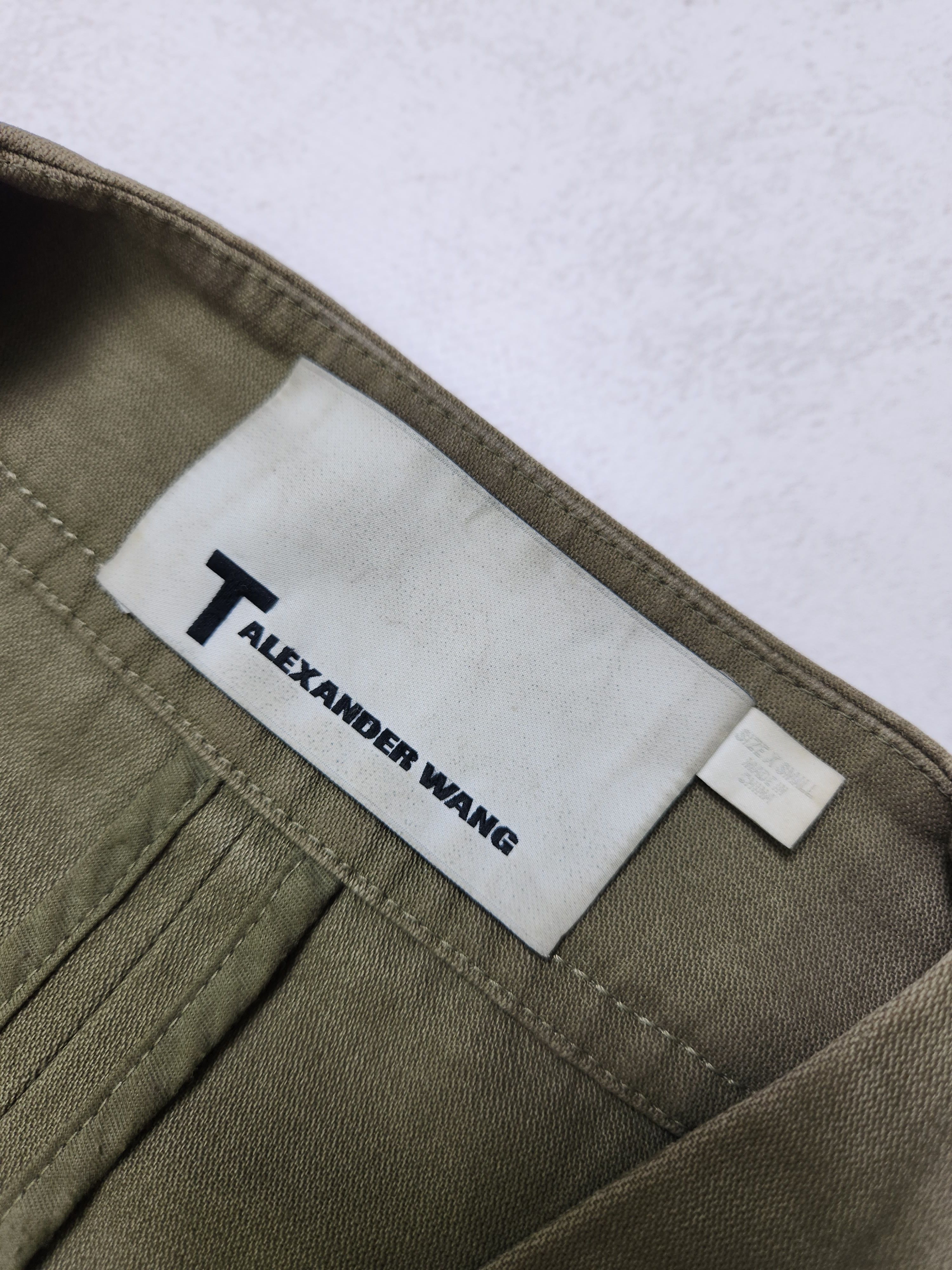 Alexander Wang Vintage T Alexander Wang khaki coat button ups Size XS / US 0-2 / IT 36-38 - 12 Thumbnail
