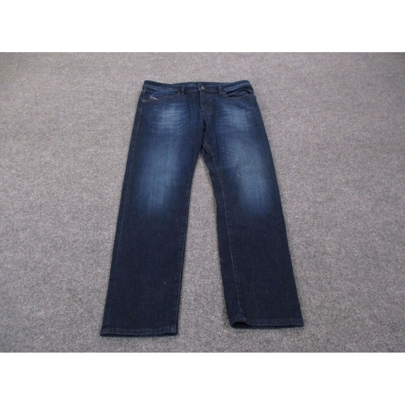 Diesel Diesel Jeans Men 36 X 32 Denim Workwear Medium Blue Regular Tapered Pockets Jeans Mens Size US 36 / EU 52 - 2 Thumbnail