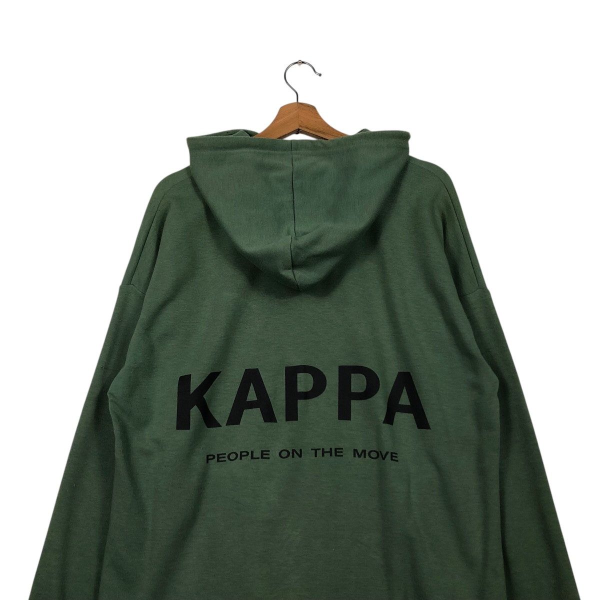 Japanese Brand × Vintage 📌Vintage Hoodie Pull Over Kappa Big Logo Spell Out Design Size US L / EU 52-54 / 3 - 10 Thumbnail