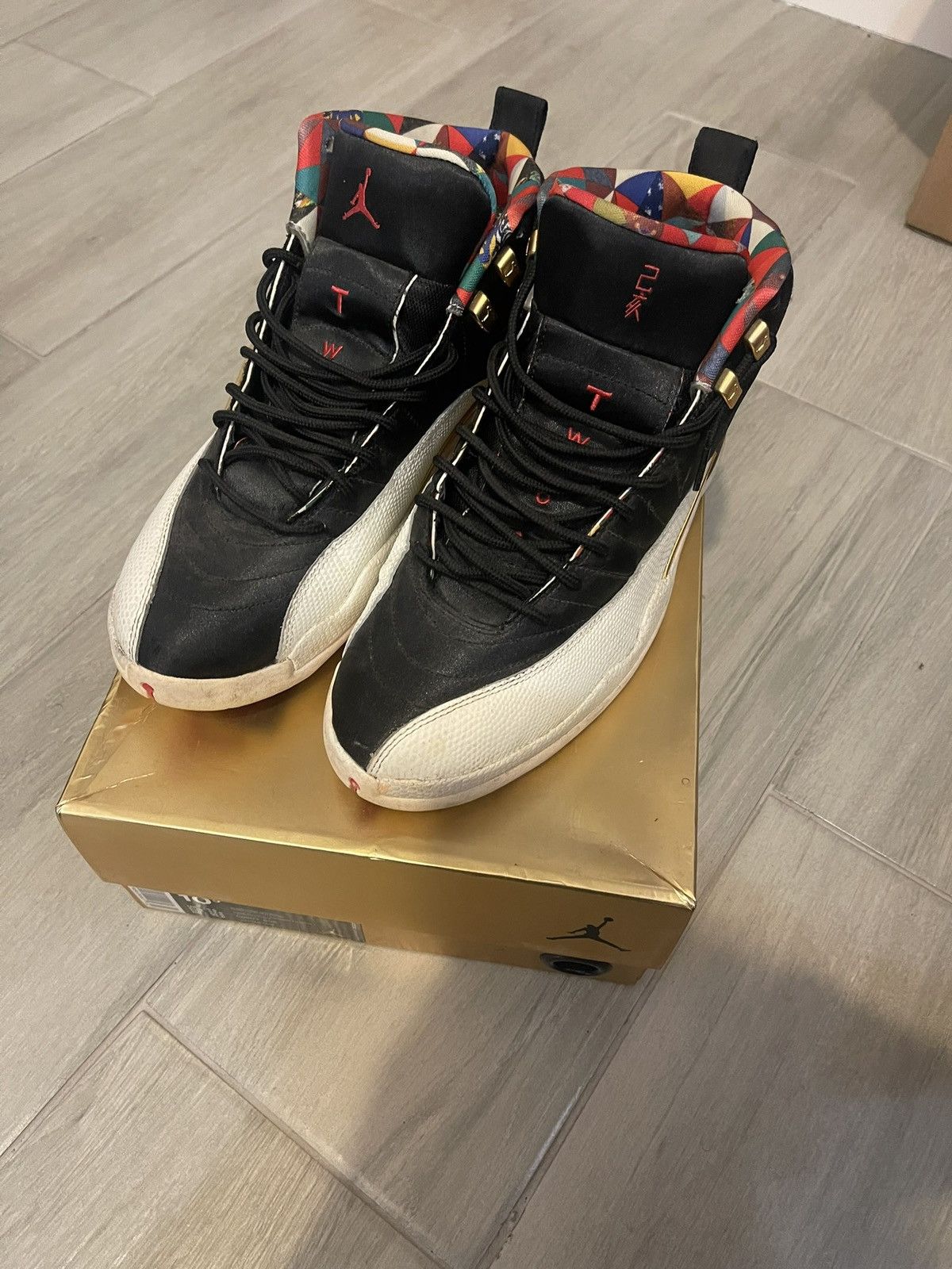 Jordan Brand Air Jordan 12 Retro GS 'Chinese New Year' 2019 Size US 10.5 / EU 43-44 - 5 Thumbnail