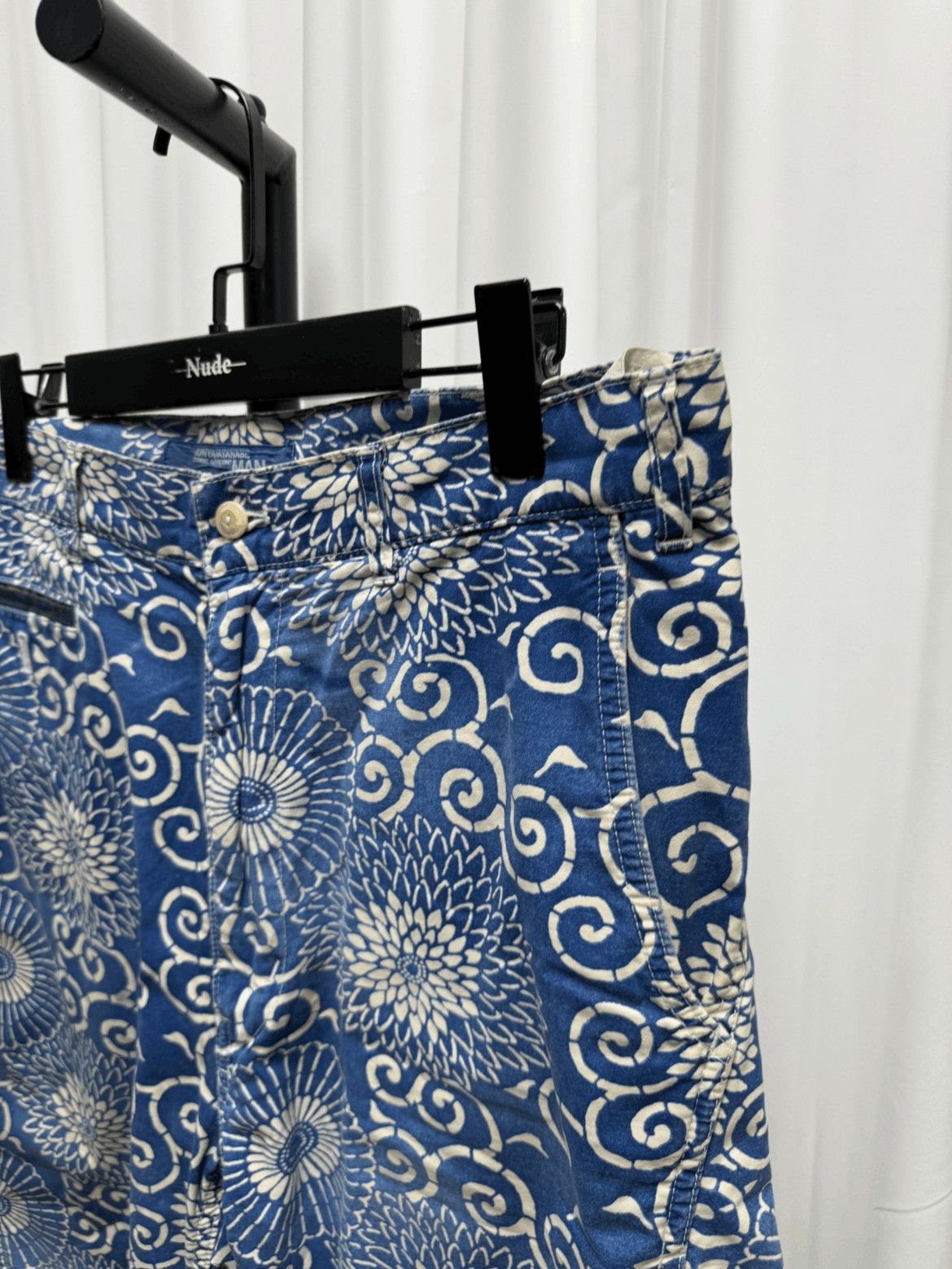 Junya Watanabe Sz M Junya Watanabe Indigo Dye Shorts Size US 32 / EU 48 - 4 Thumbnail