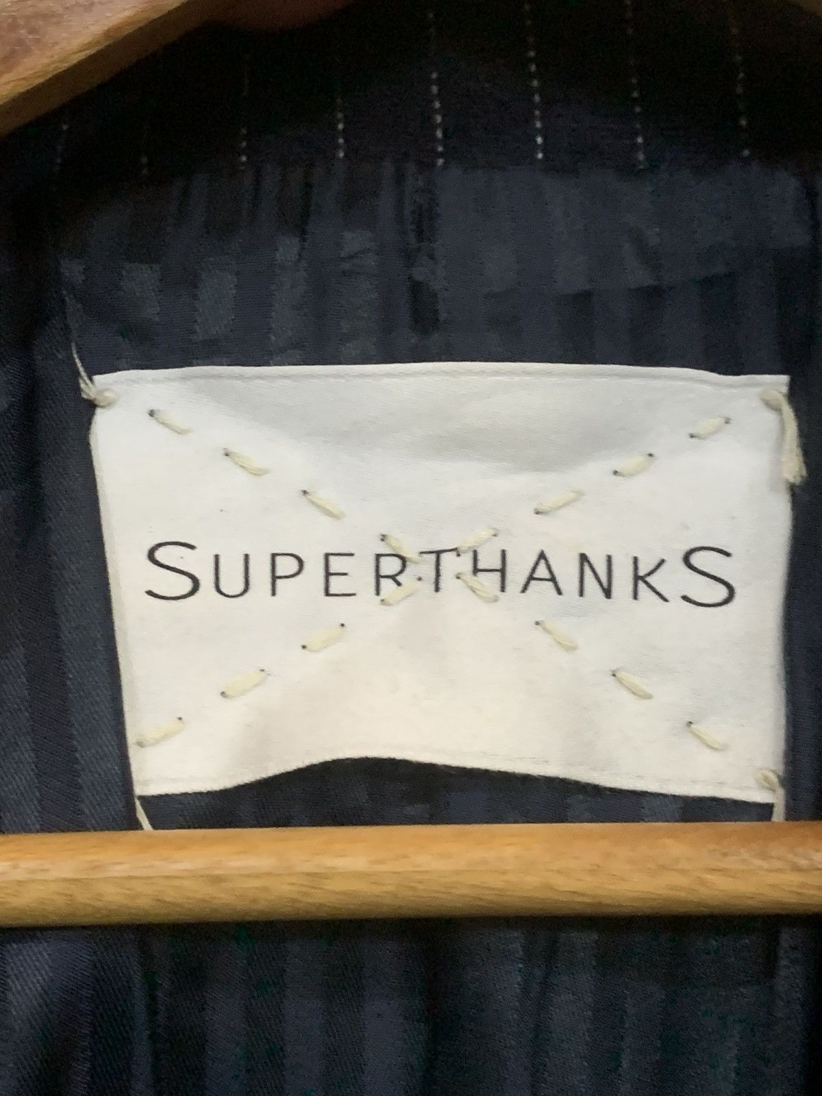 Japanese Brand Superthanks Black Jacket Size US M / EU 48-50 / 2 - 7 Thumbnail