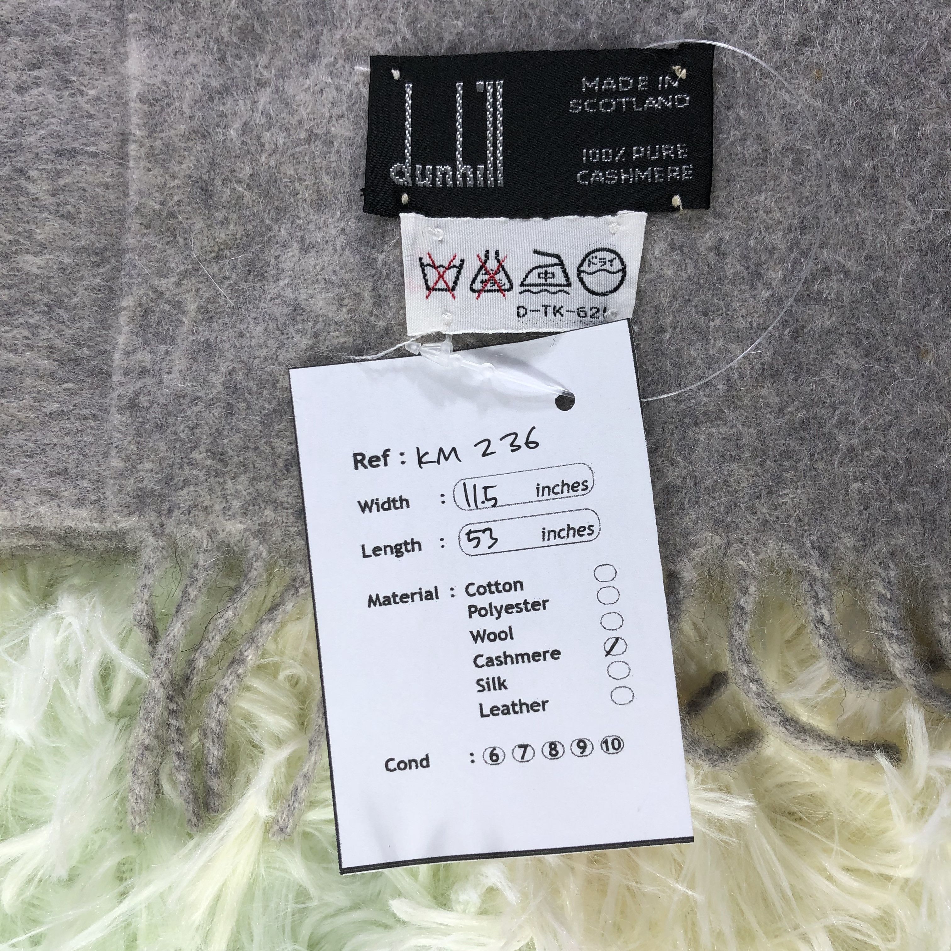 Alfred Dunhill × Vintage Dunhill Scarf / Muffler / Neckwear - KM236 Size ONE SIZE - 6 Thumbnail