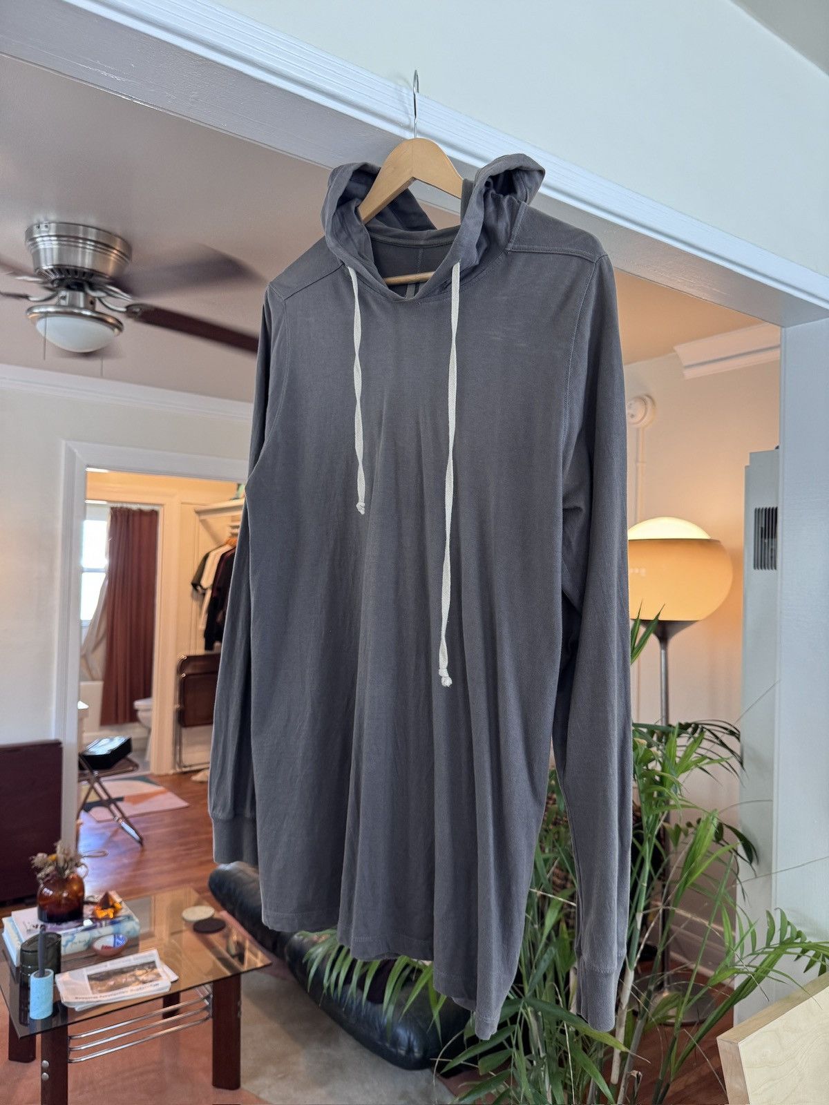 Rick Owens Iron Level Hoodie