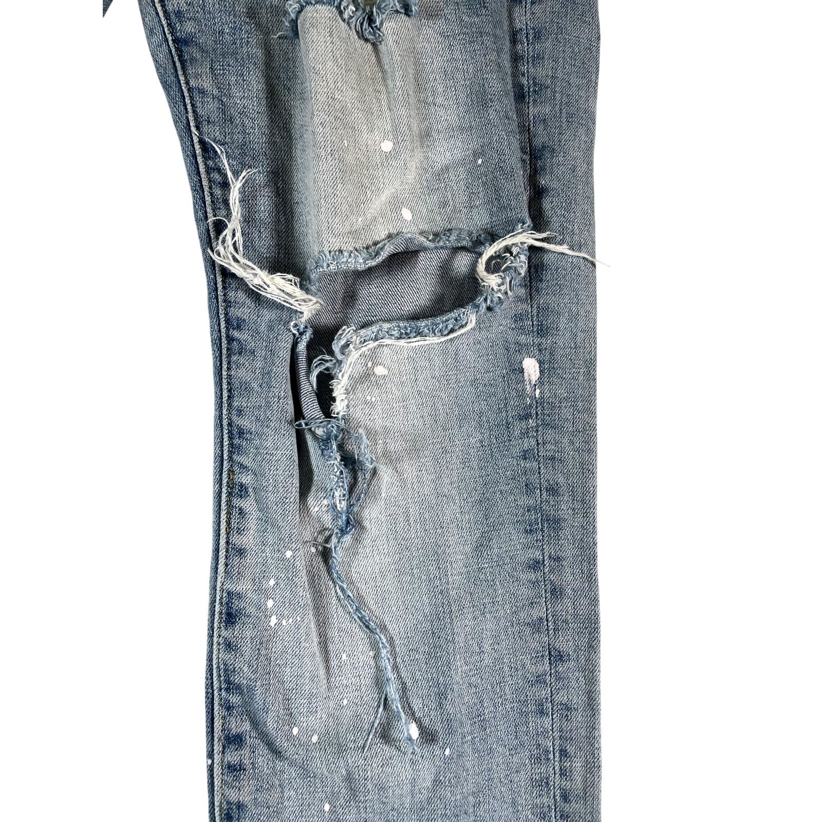 Purple Brand Purple Brand Light Wash Jeans Size US 32 / EU 48 - 2 Thumbnail