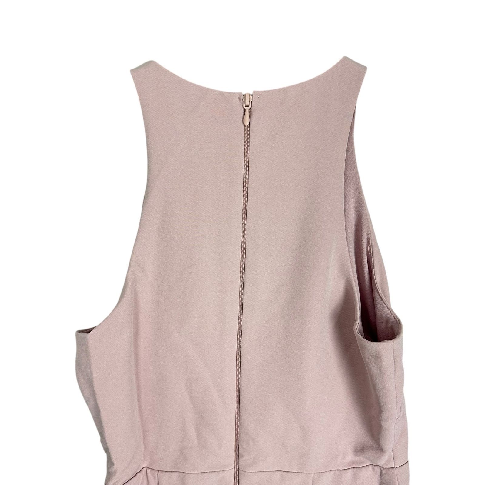 Show Me Your MuMu NWT Show Me Your MuMu High Neck Gown Vintage Rose Crepe 2XS Size XS / US 0-2 / IT 36-38 - 18 Thumbnail