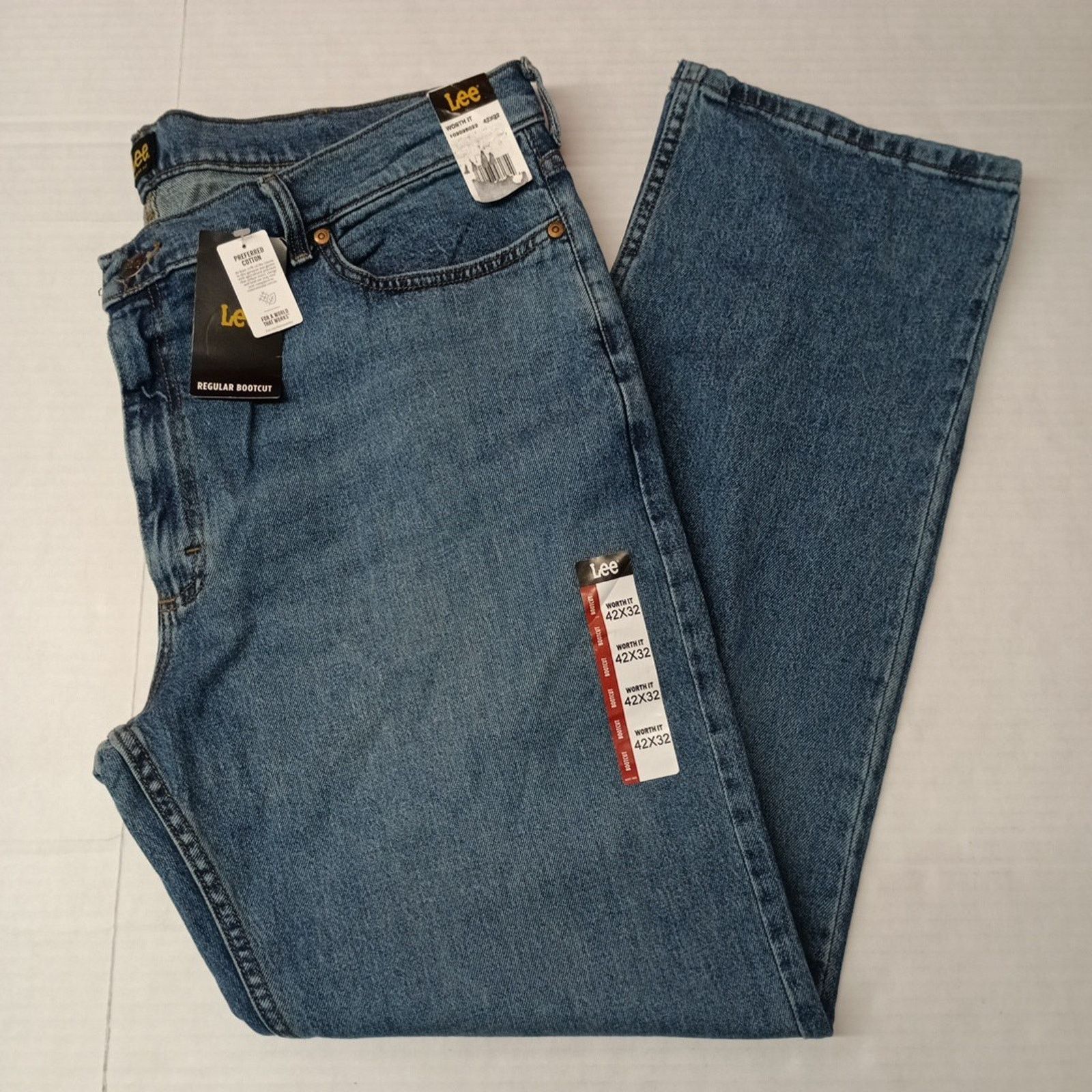 Lee Lee Legendary Regular Bootcut Jeans Men's 42x32 Denim Medium Size US 42 / EU 58 - 1 Thumbnail