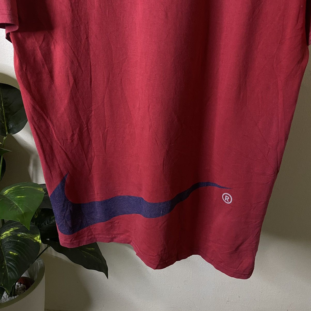 Nike × Vintage Vintage 1990s Nike Centre Swoosh Tee Size US XL / EU 56 / 4 - 2 Thumbnail