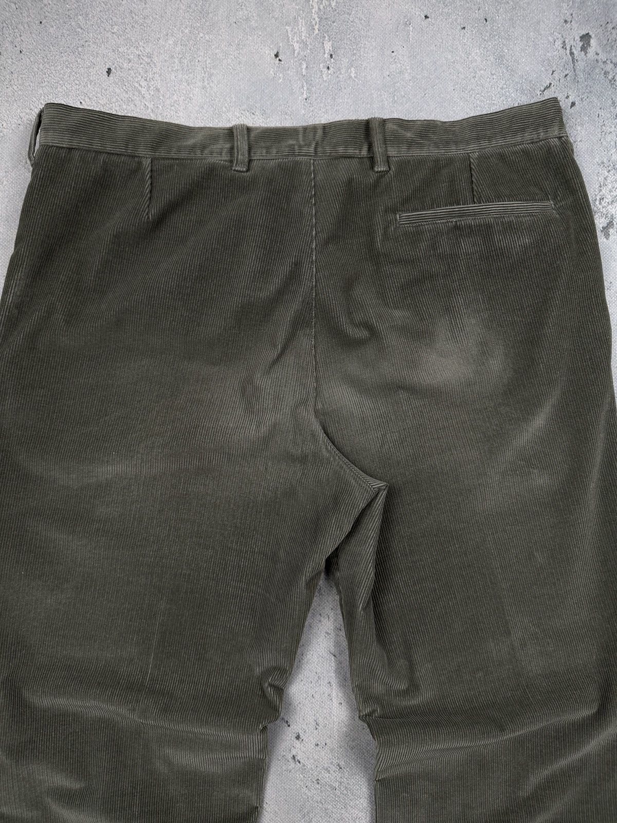 Prada Prada Milano Archive Corduroy Pants Olive Green Size US 36 / EU 52 - 5 Thumbnail