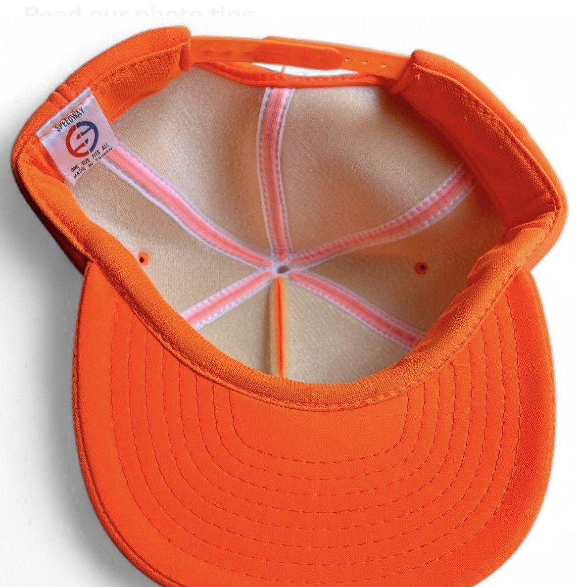 Other 1990 Orange and black hunting SnapBack Maine trucker Cap Size ONE SIZE - 4 Thumbnail