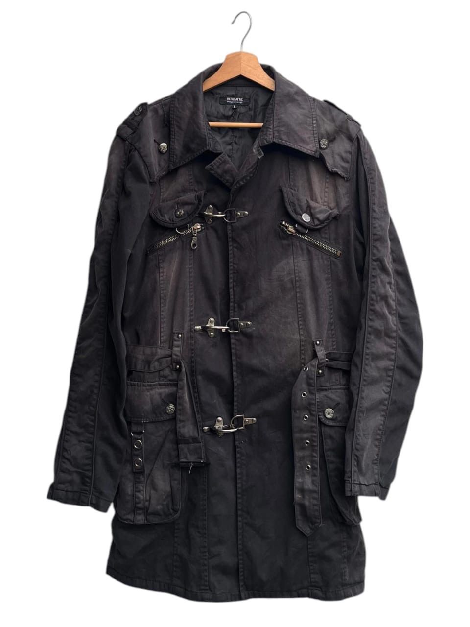 In The Attic Faded In The Attic Punk Bondage Style Coat Size US L / EU 52-54 / 3 - 1 Thumbnail