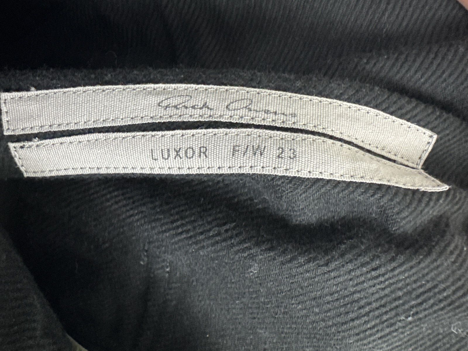Rick Owens Drkshdw Rick Owens DRKSHDW twill creatch cargo pants FW23 LUXOR Size US 40 / EU 56 - 4 Thumbnail