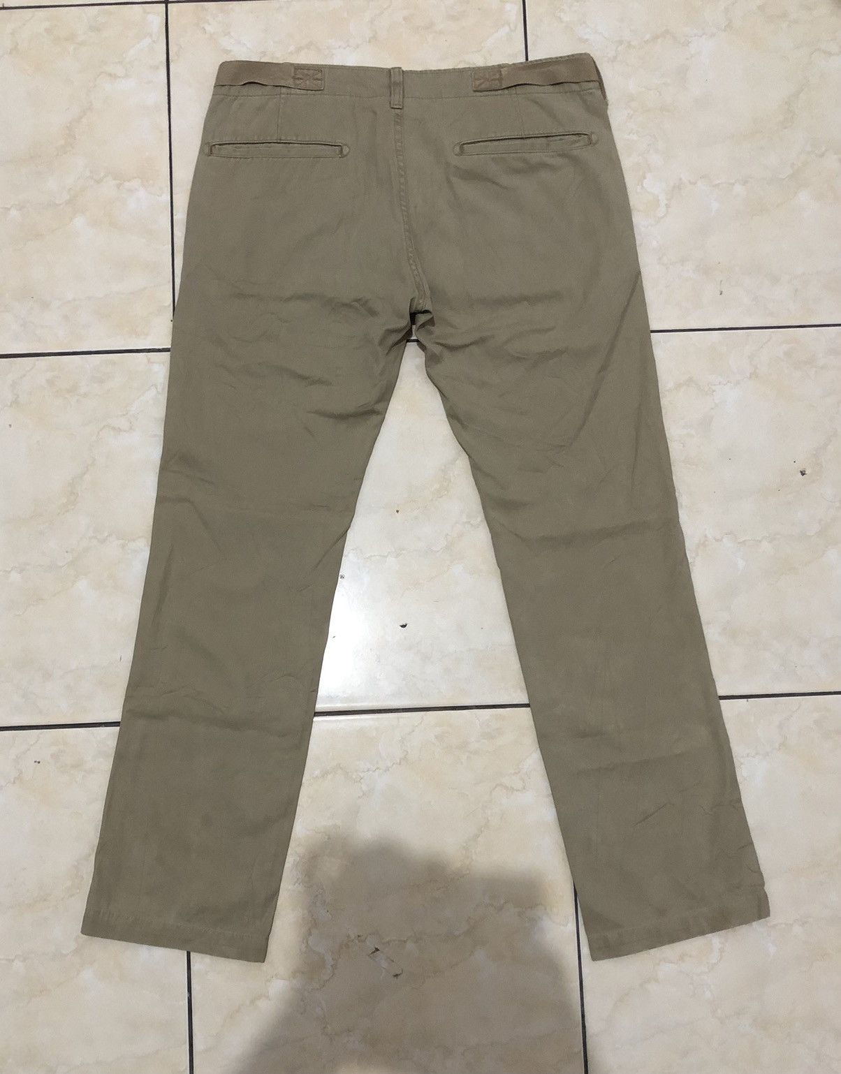 Hysteric Glamour Rare Hysteric Glamour Original Work Wear Chinos Khaki Beige Size US 33 - 12 Thumbnail