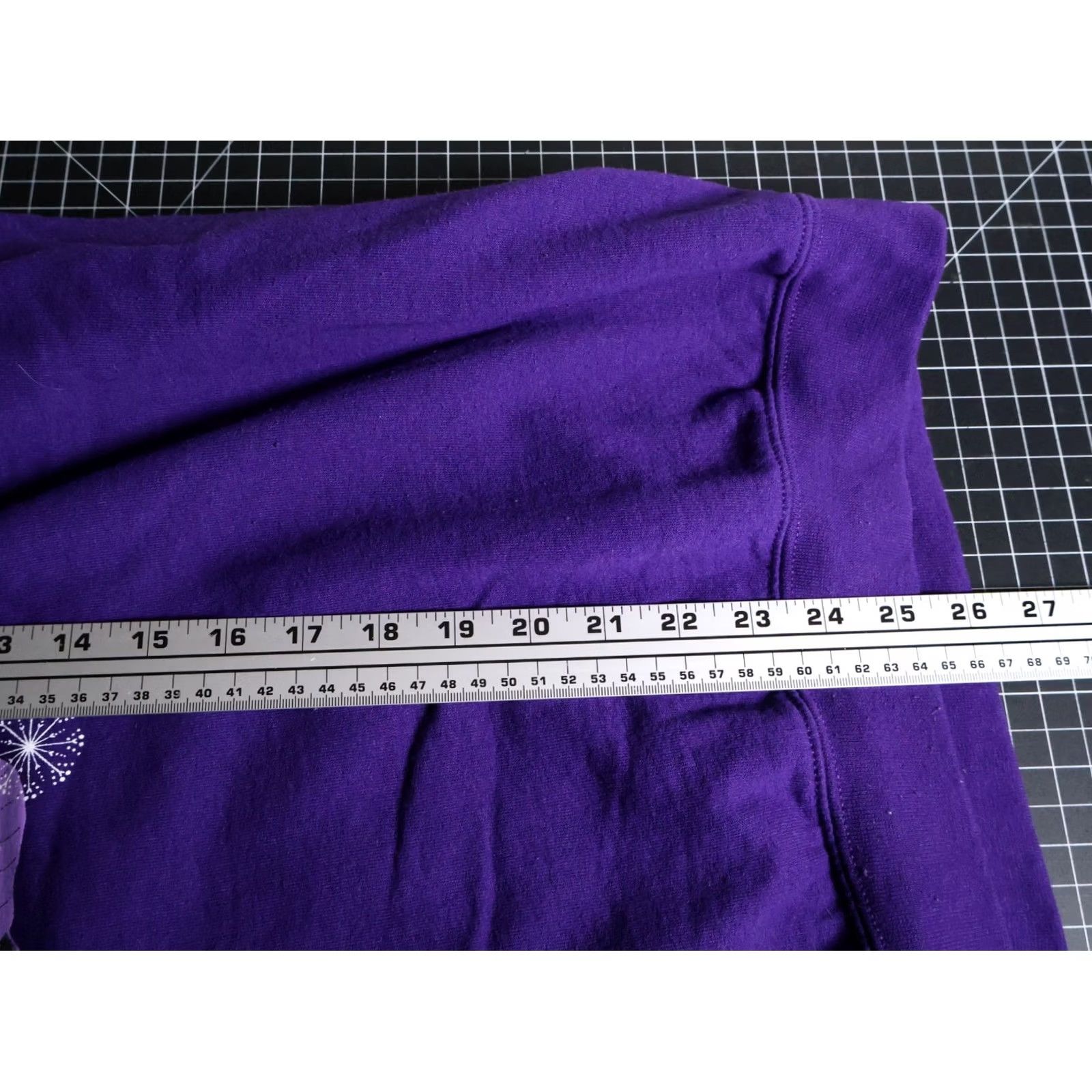 Gildan Gilden Kittens Sweatshirt Adult Large Purple Crewneck Mittens Snowflake Cats Girls Size L / US 10 / IT 46 - 6 Thumbnail