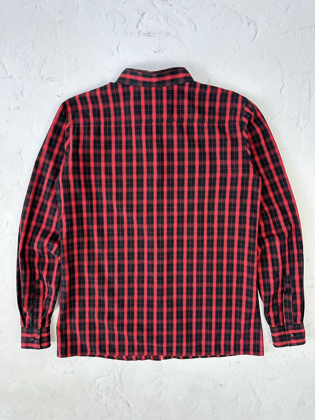 Diesel × Vintage Vintage Diesel Check Buttons Spikes Shirt Size US M / EU 48-50 / 2 - 5 Thumbnail