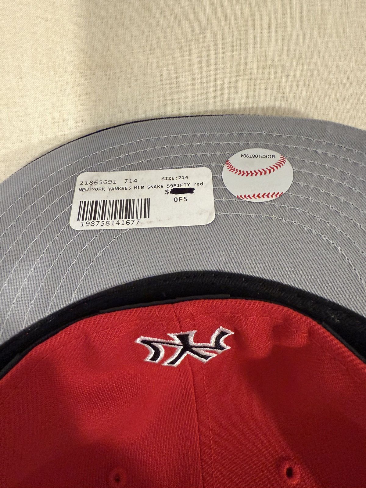 New Era New Era New York Yankees Year of the Snake Fitted Hat Size ONE SIZE - 6 Thumbnail